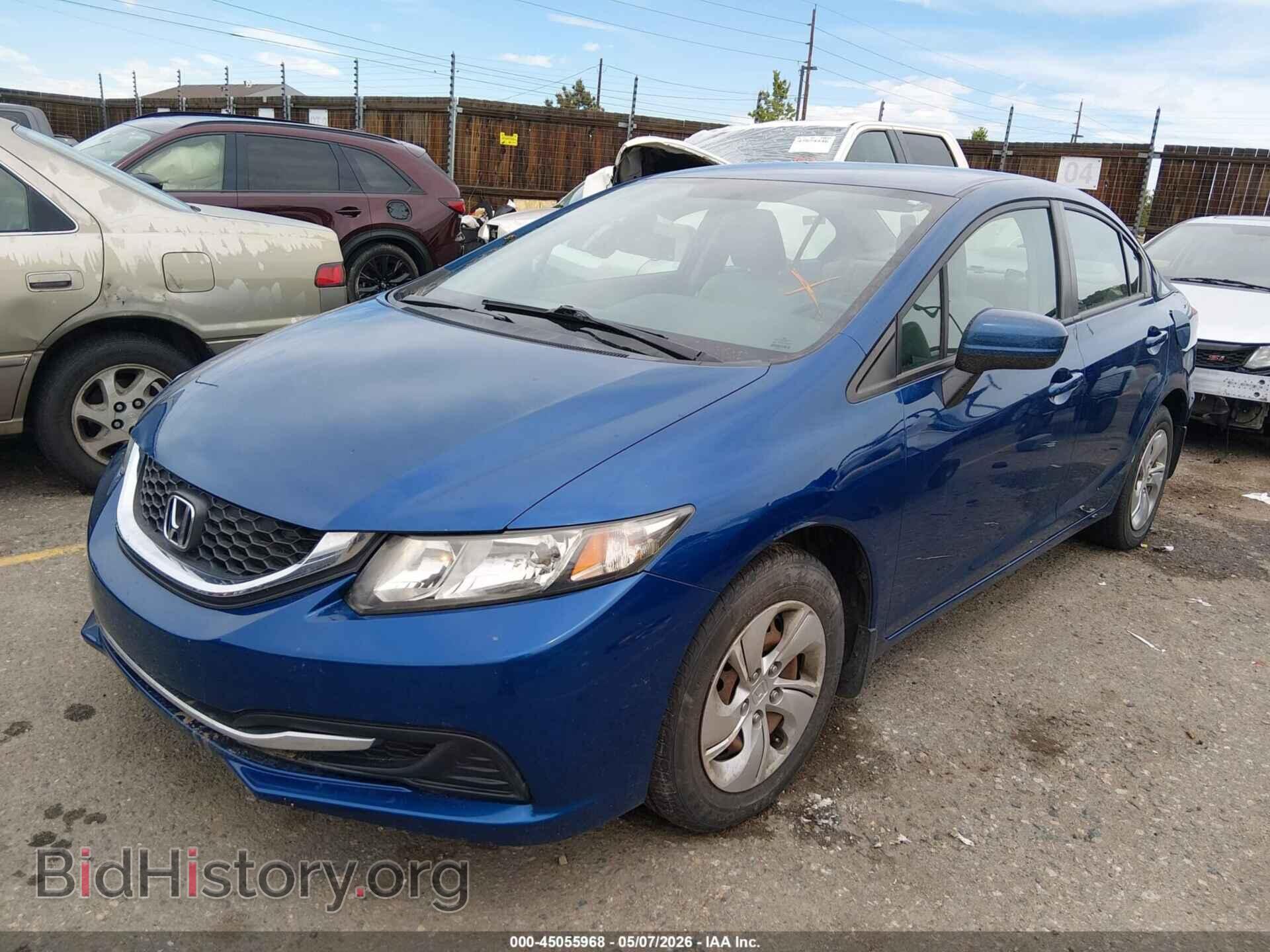 2015 HONDA CIVIC - VIN: 2HGFB2F57FH554290 - Фото 2