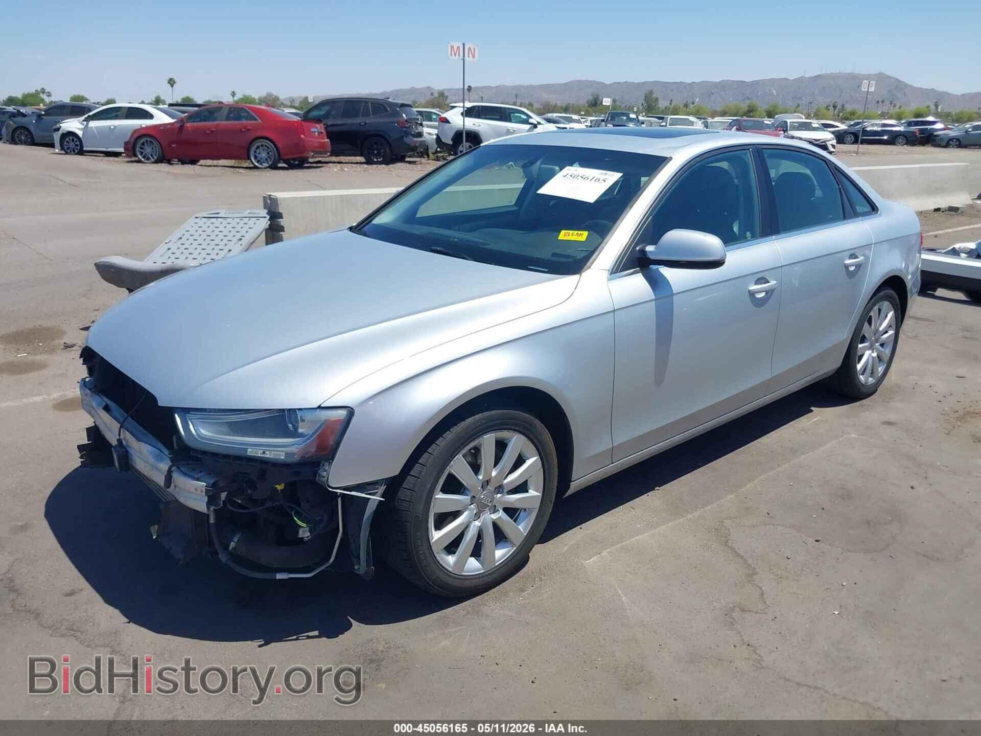 2013 AUDI A4 - VIN: WAUBFAFL3DA161244 - Photo 2