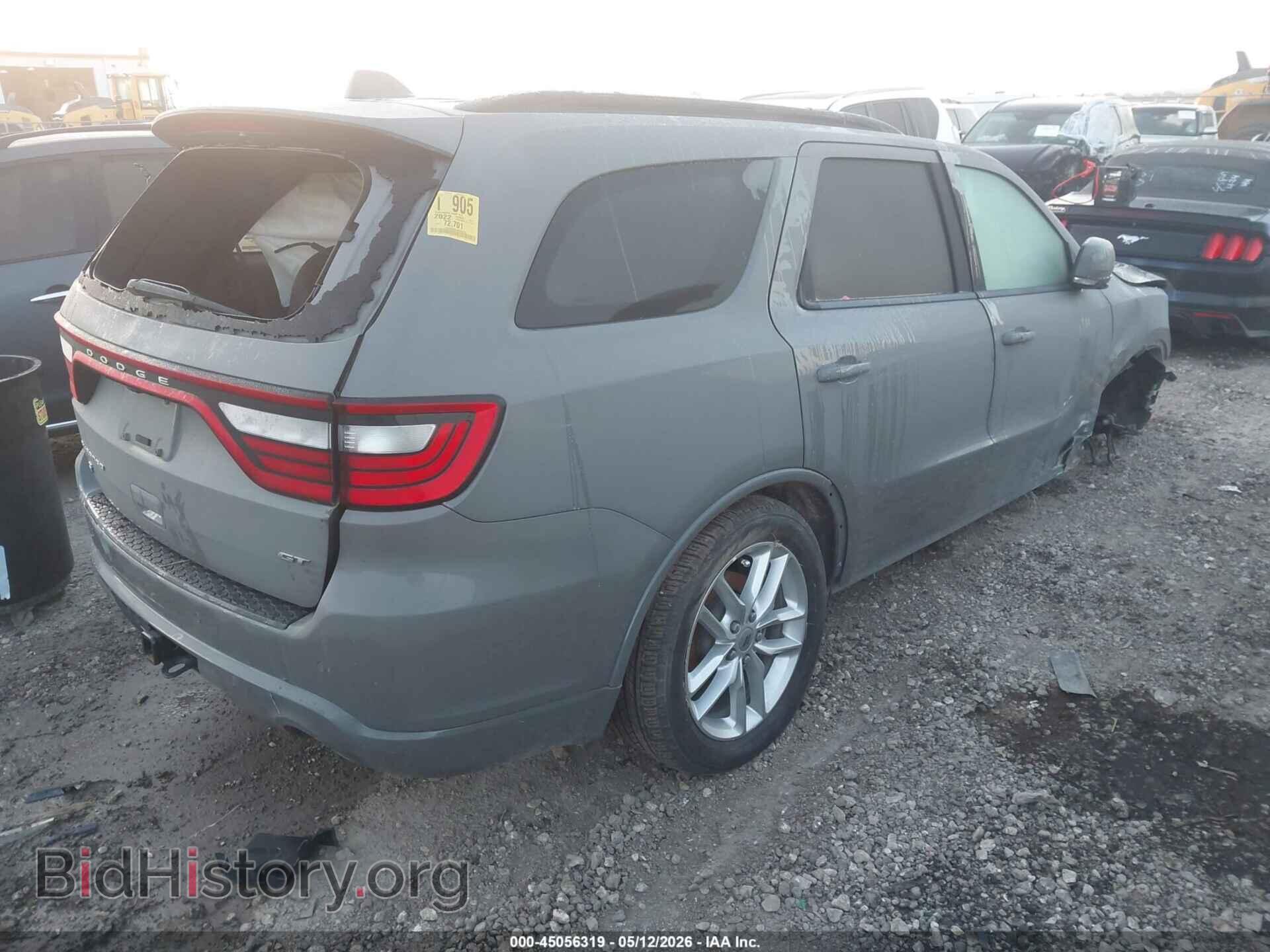 2022 DODGE DURANGO - VIN: 1C4RDJDG4NC220143 - Фото 4