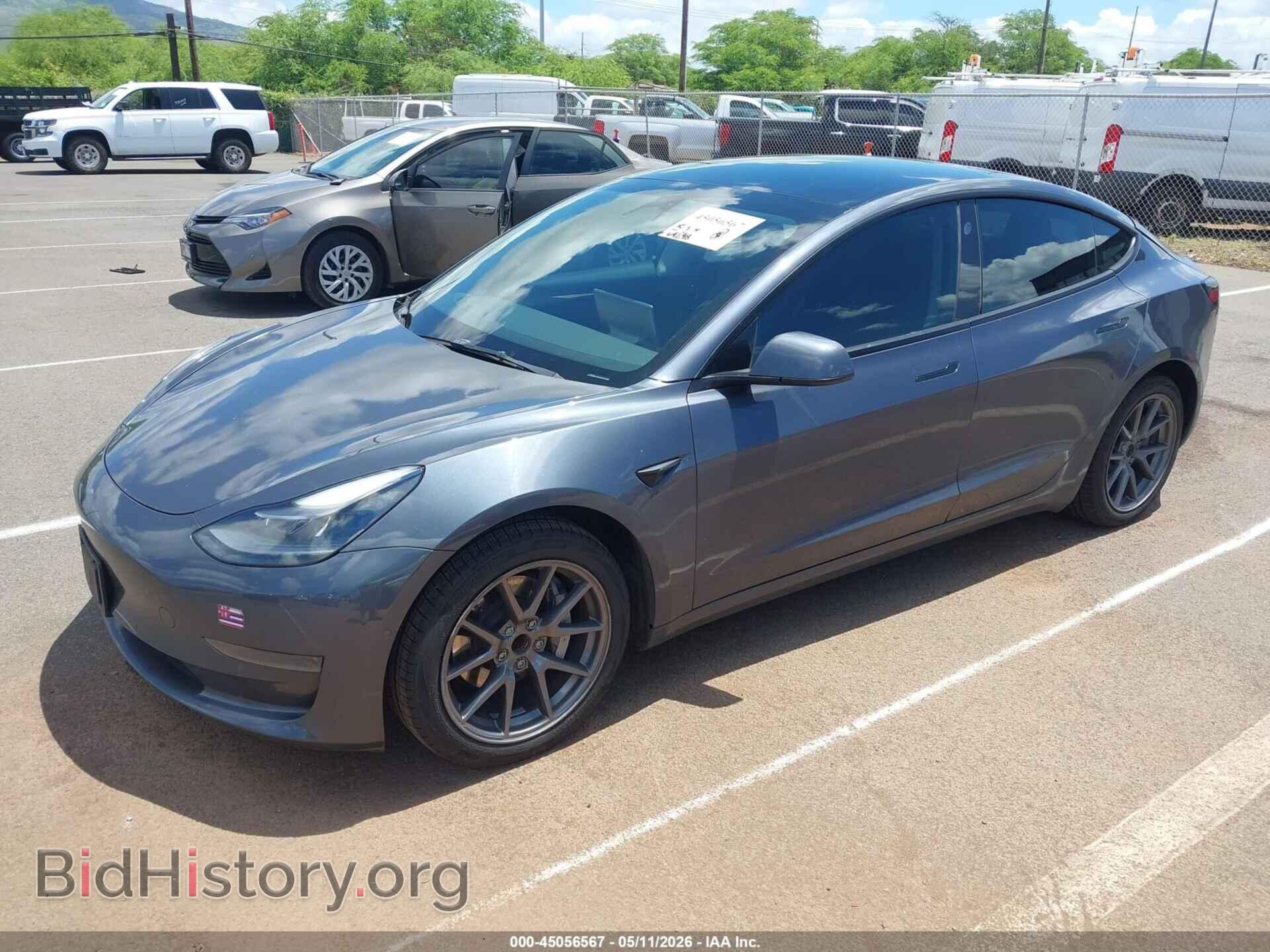 2022 TESLA MODEL 3 - VIN: 5YJ3E1EAXNF307254 - Фото 2
