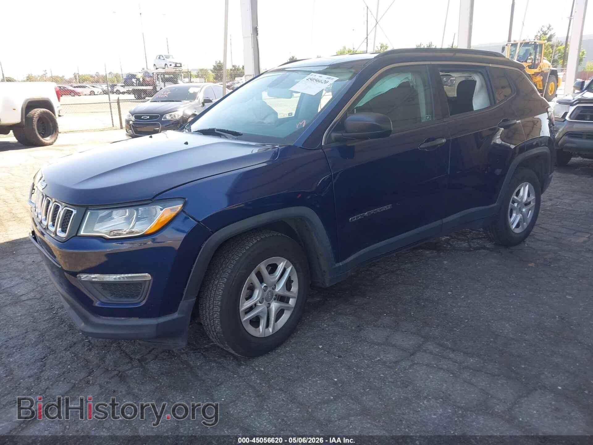 2021 JEEP COMPASS - VIN: 3C4NJCABXMT563649 - Фото 2