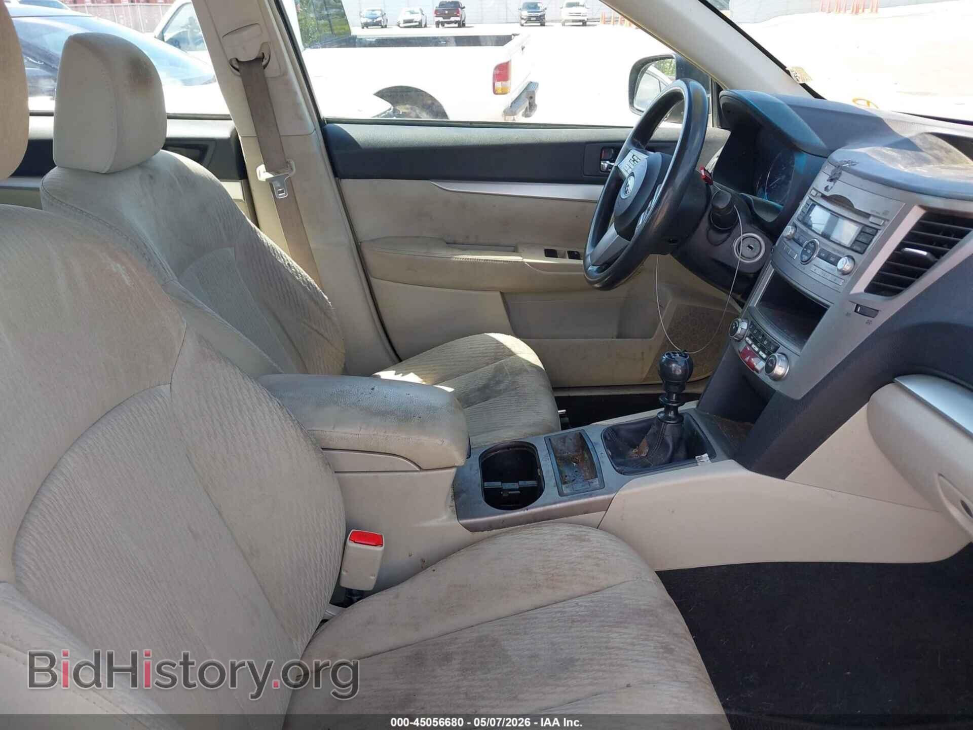 2011 SUBARU OUTBACK - VIN: 4S4BRCAC6B1420377 - Фото 5