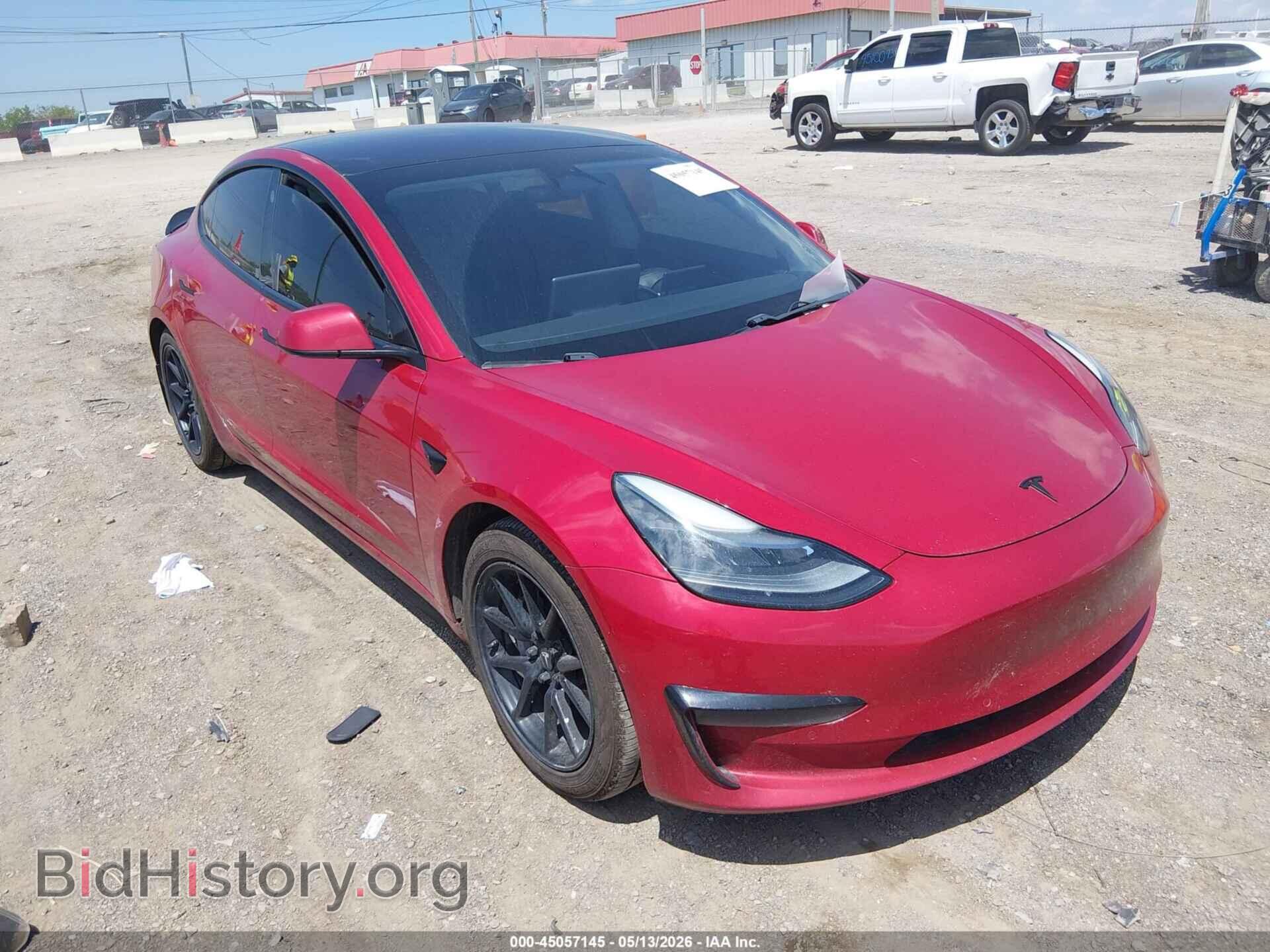 Photo 5YJ3E1EB1MF990050 - TESLA MODEL 3 2021