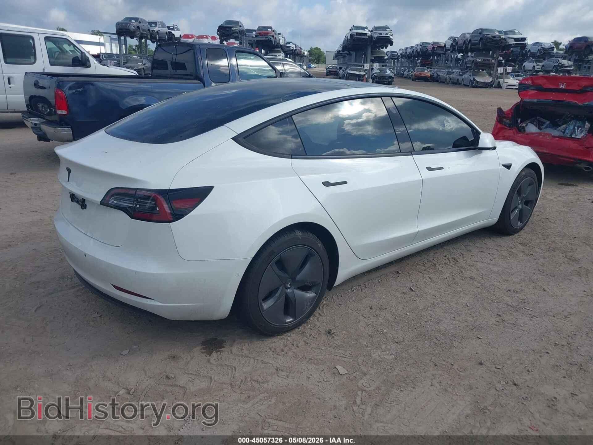 2022 TESLA MODEL 3 - VIN: 5YJ3E1EA6NF101431 - Фото 4
