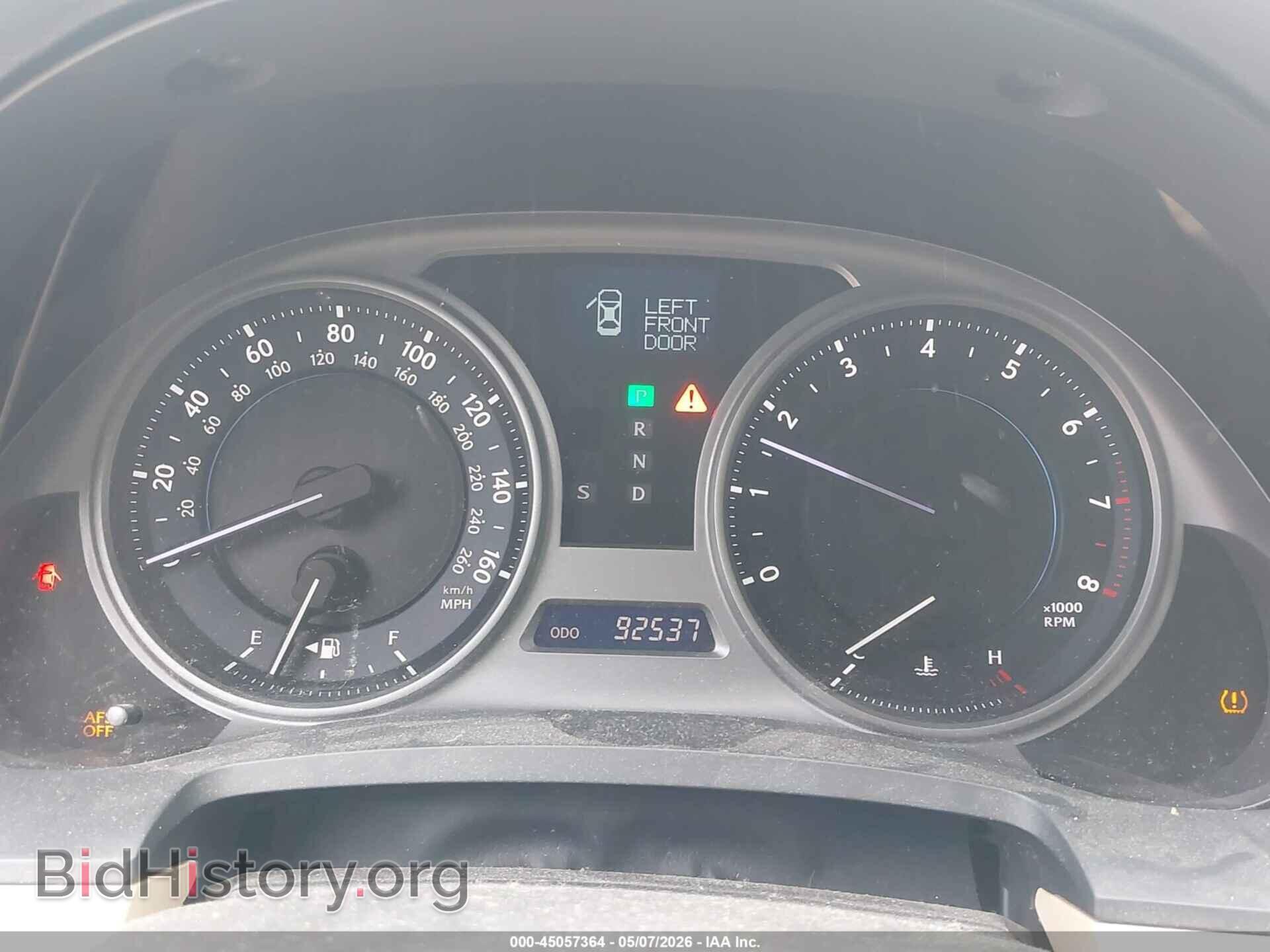 2008 LEXUS IS 250 - VIN: JTHBK262182074999 - Фото 7