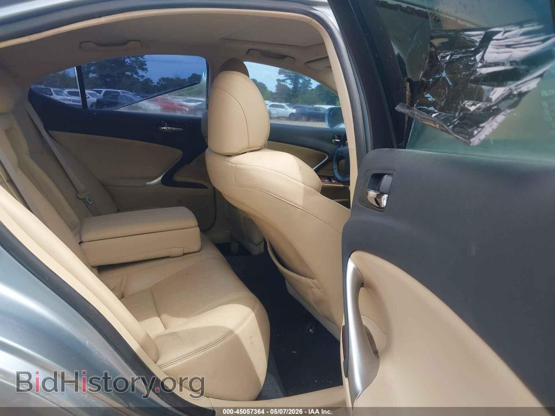 2008 LEXUS IS 250 - VIN: JTHBK262182074999 - Фото 8