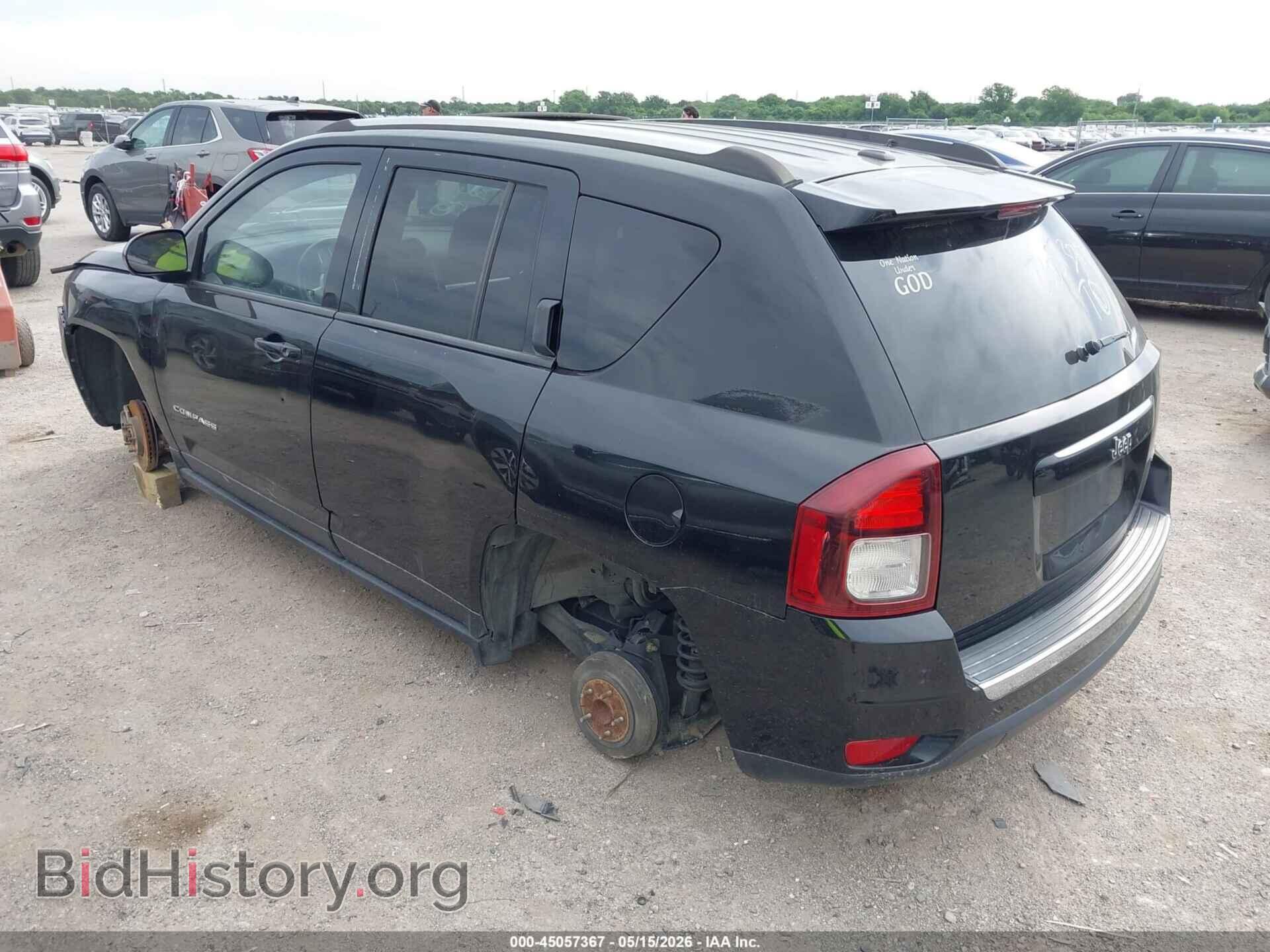 2016 JEEP COMPASS - VIN: 1C4NJCEA4GD643282 - Фото 3