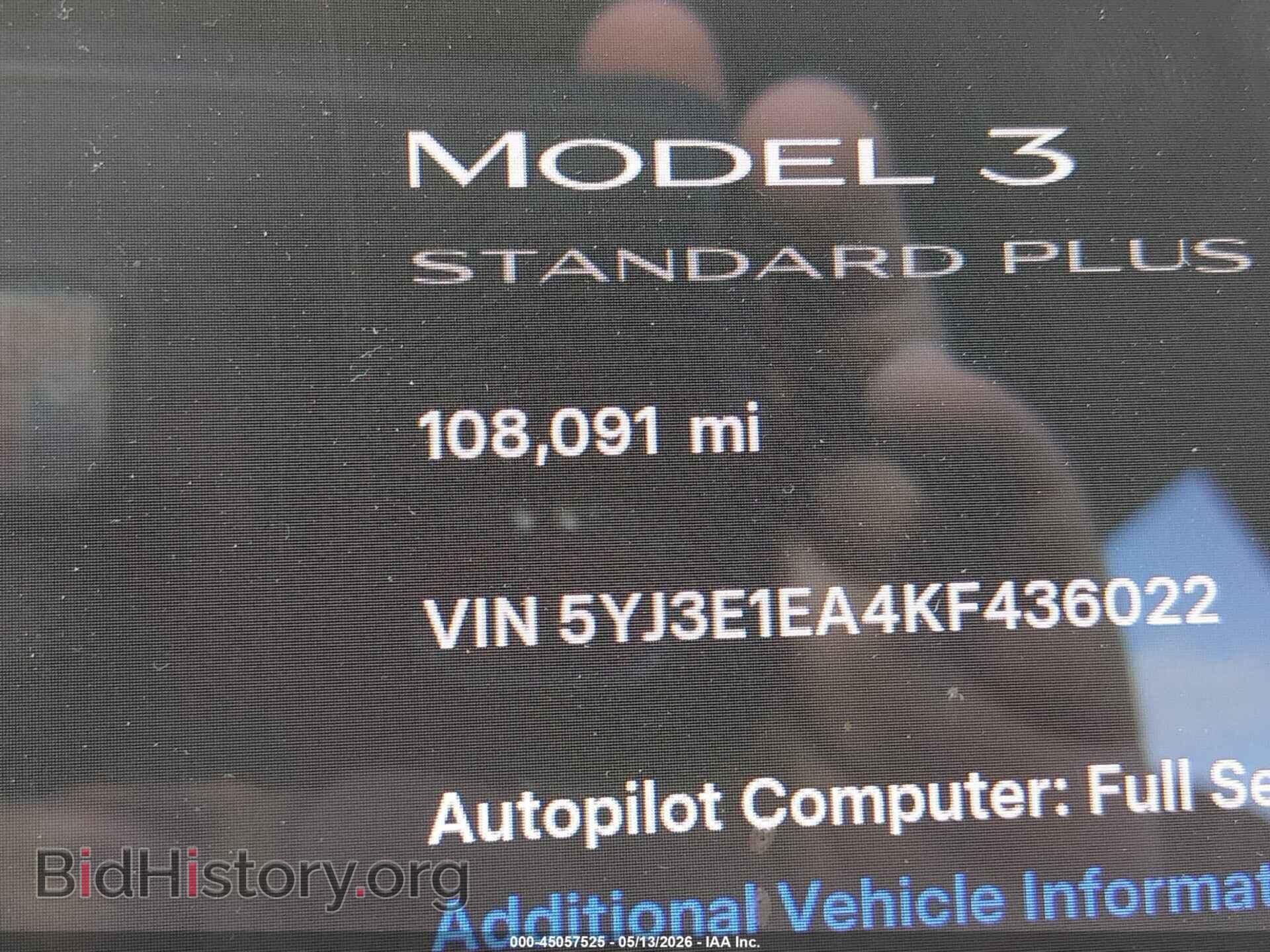 2019 TESLA MODEL 3 - VIN: 5YJ3E1EA4KF436022 - Фото 7