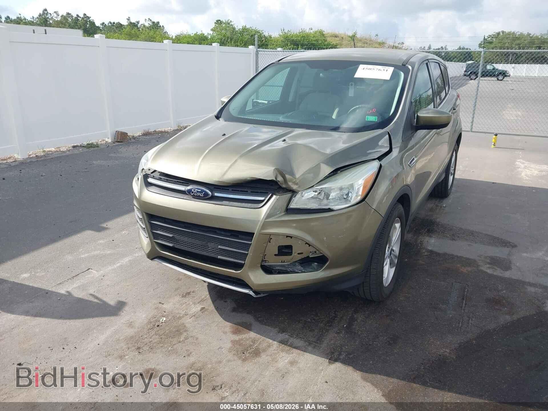 2014 FORD ESCAPE - VIN: 1FMCU0GX2EUB39725 - Фото 2