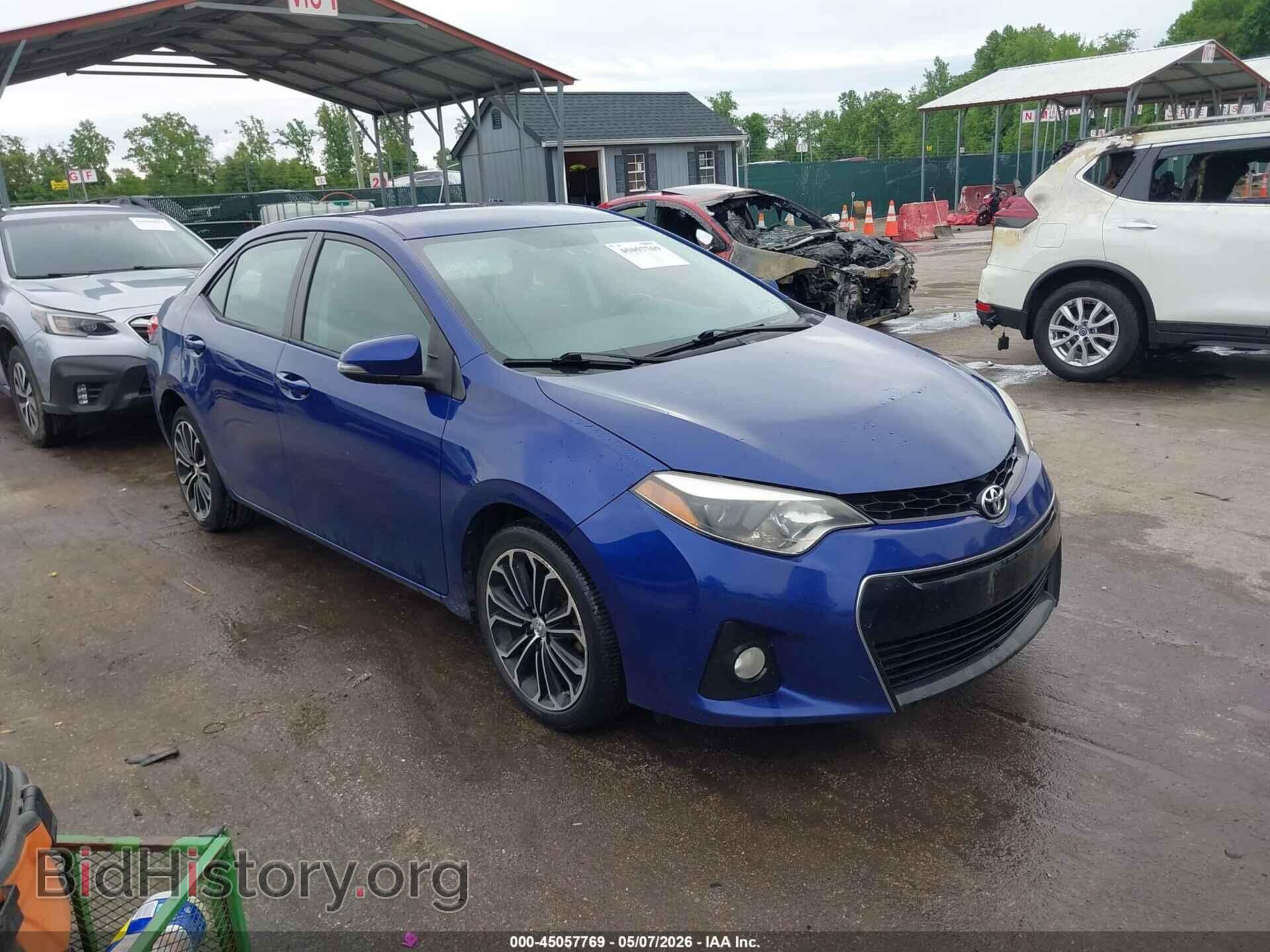 Photo 2T1BURHEXFC448276 - TOYOTA COROLLA 2015