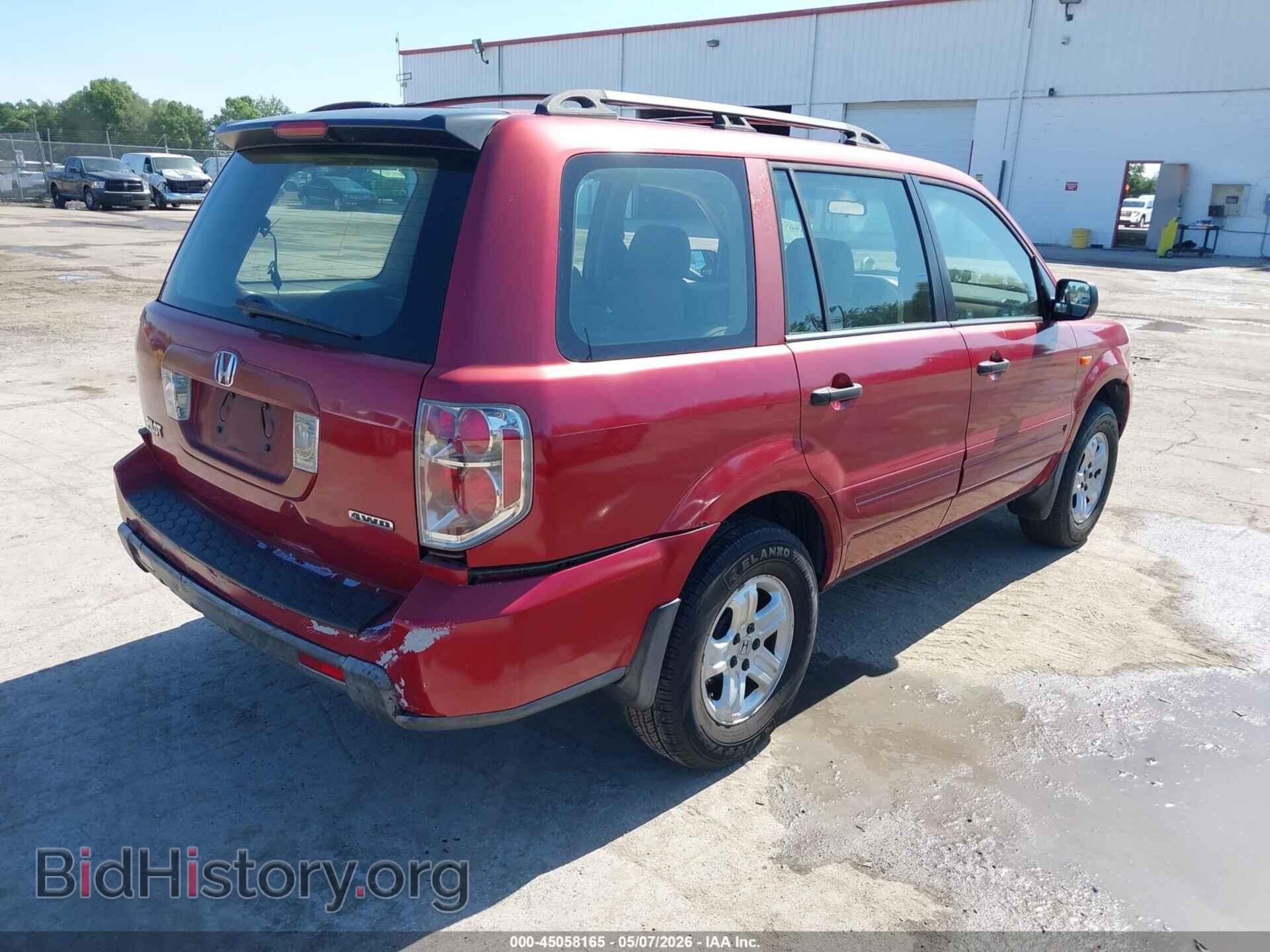 2006 HONDA PILOT - VIN: 2HKYF18156H505208 - Photo 4