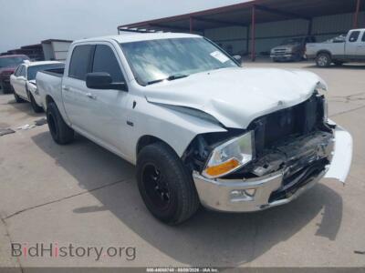 2012 RAM 1500 SLT, белый — VIN 1C6RD6LT3CS281246, IAAI