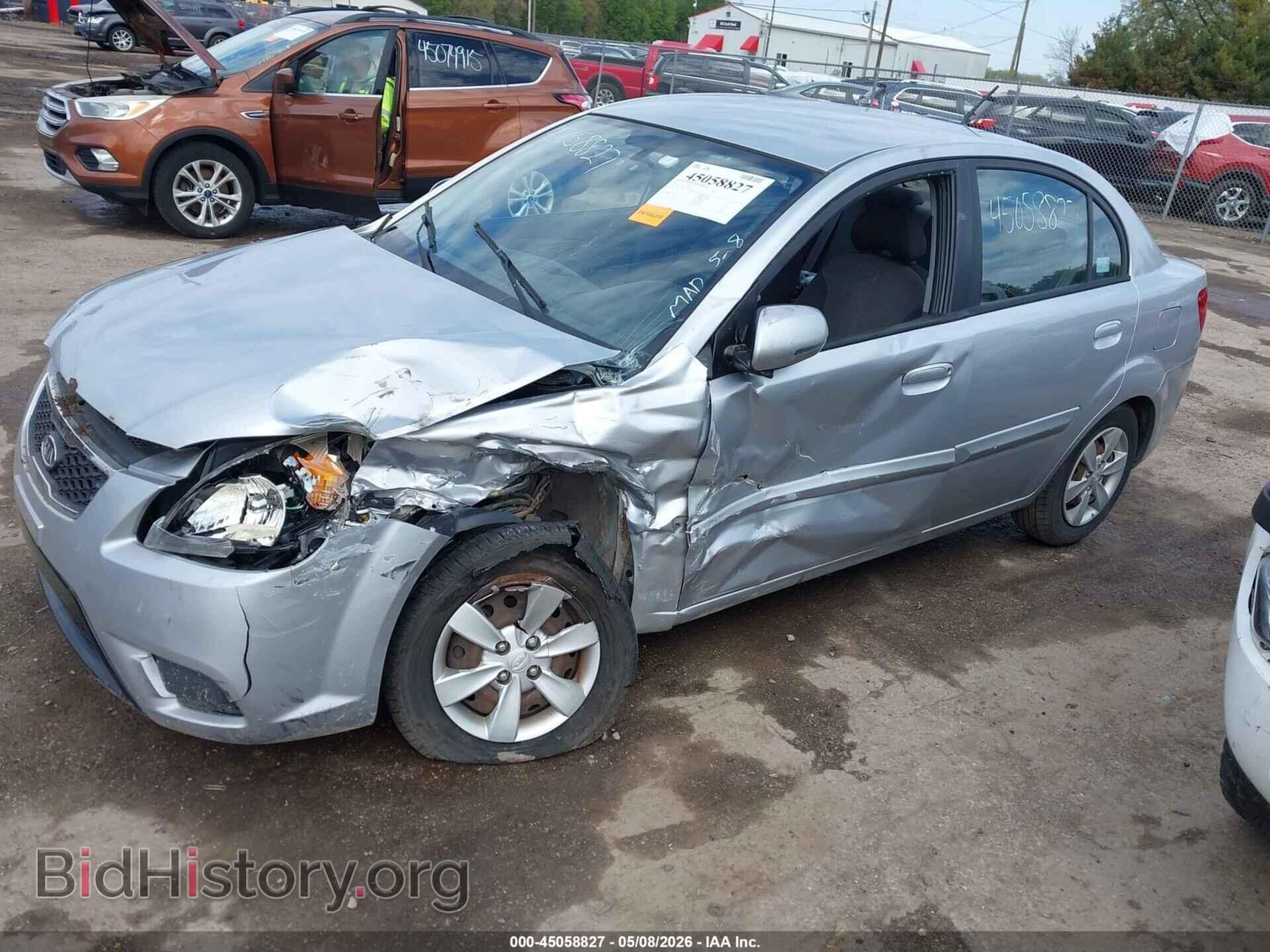 2011 KIA RIO - VIN: KNADH4A37B6921297 - Фото 2