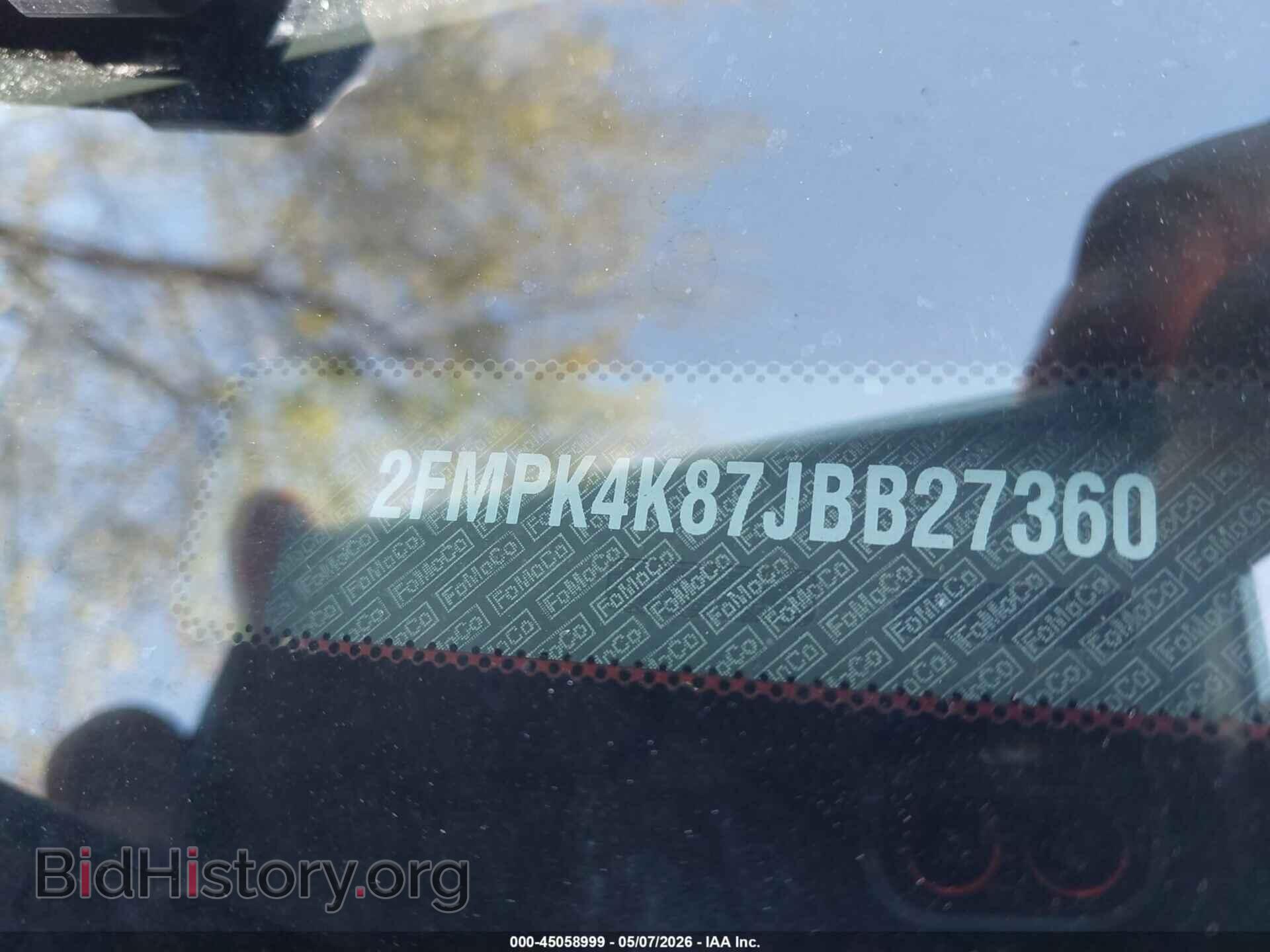 2018 FORD EDGE - VIN: 2FMPK4K87JBB27360 - Фото 9