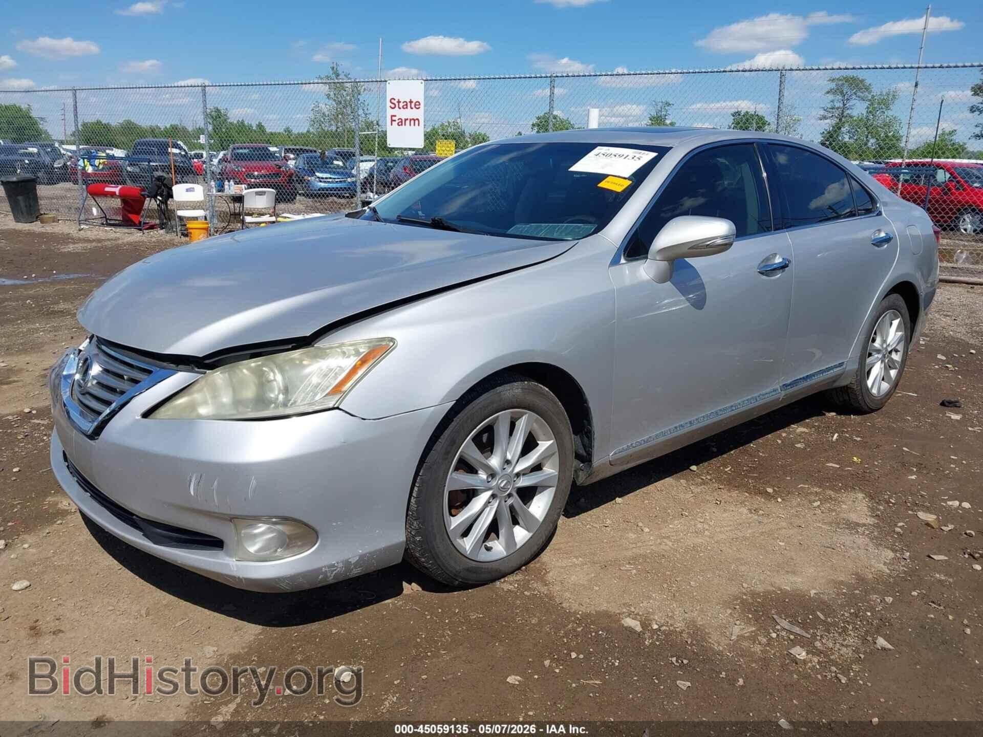 2012 LEXUS ES 350 - VIN: JTHBK1EG5C2494636 - Фото 2