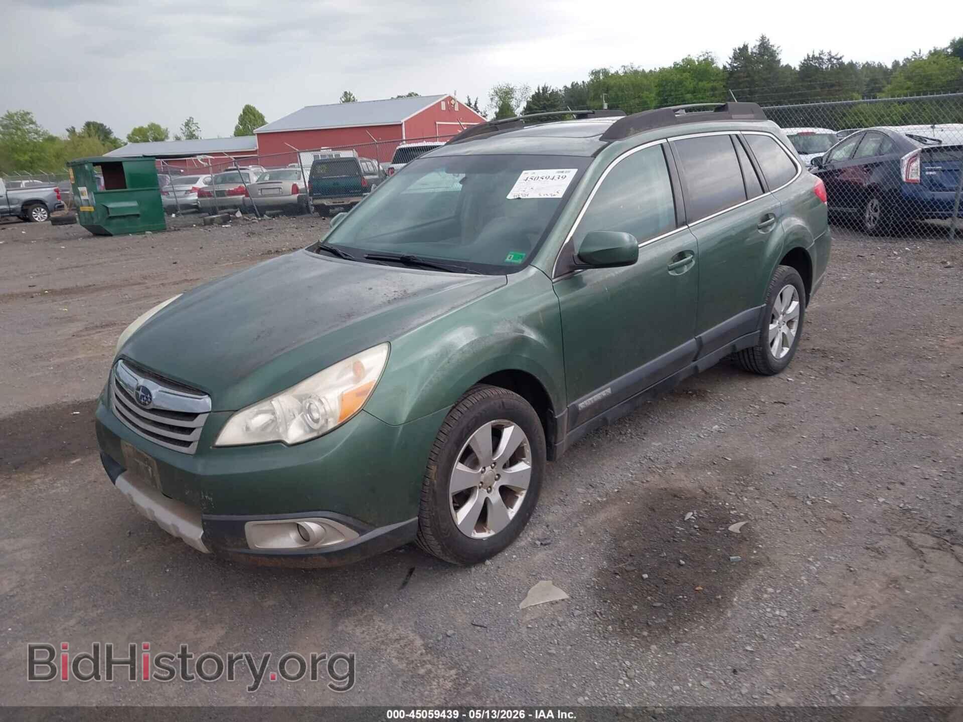 2011 SUBARU OUTBACK - VIN: 4S4BRBKC7B3337845 - Фото 2