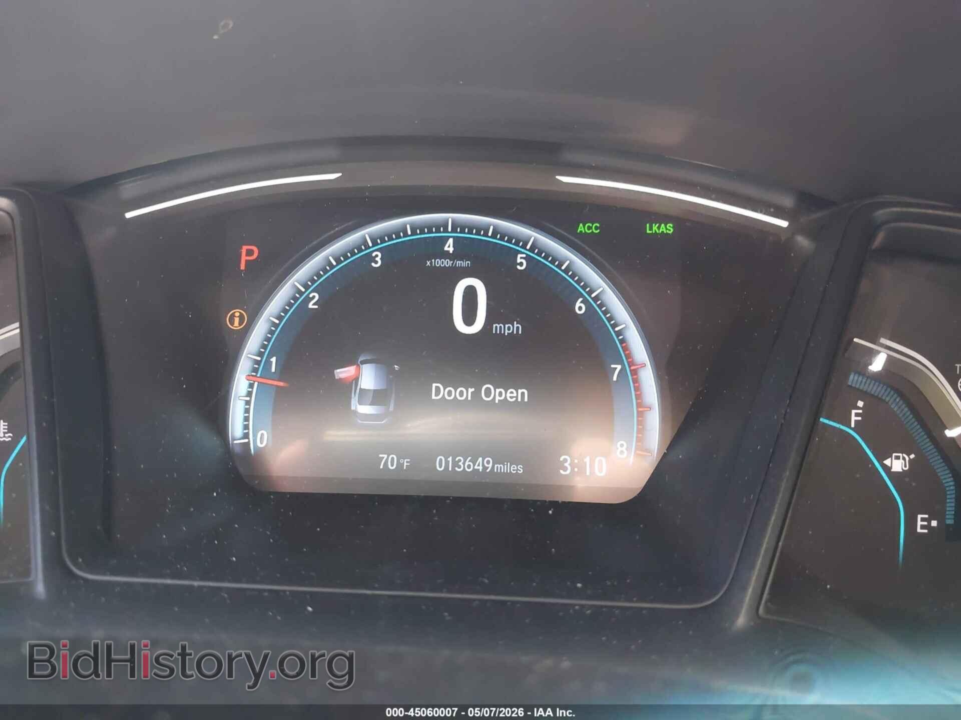 2019 HONDA CIVIC - VIN: 2HGFC2F69KH599361 - Фото 7