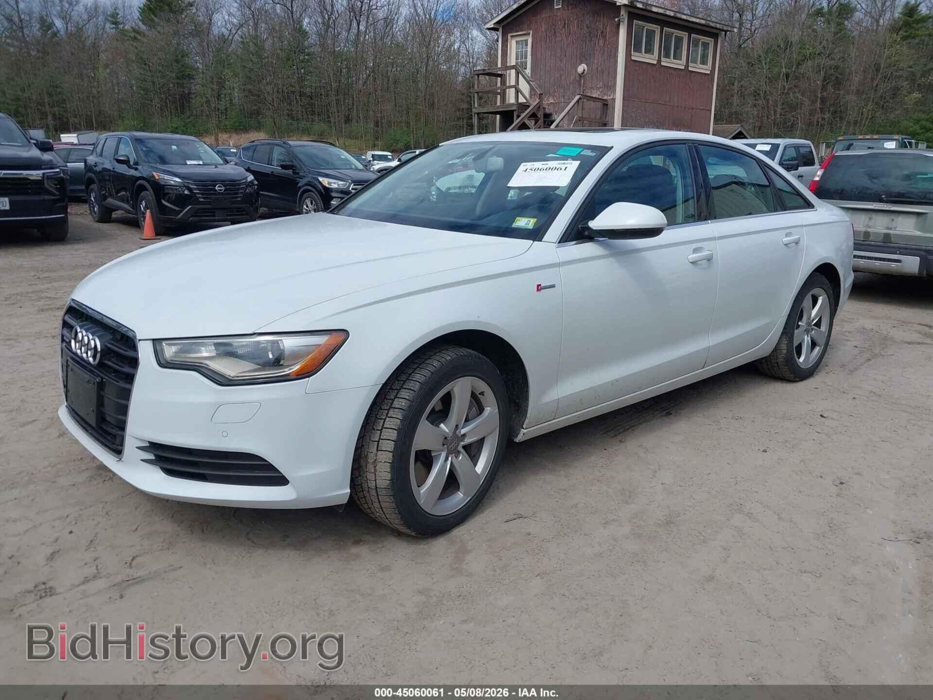 2012 AUDI A6 - VIN: WAUGGAFC8CN164828 - Фото 2