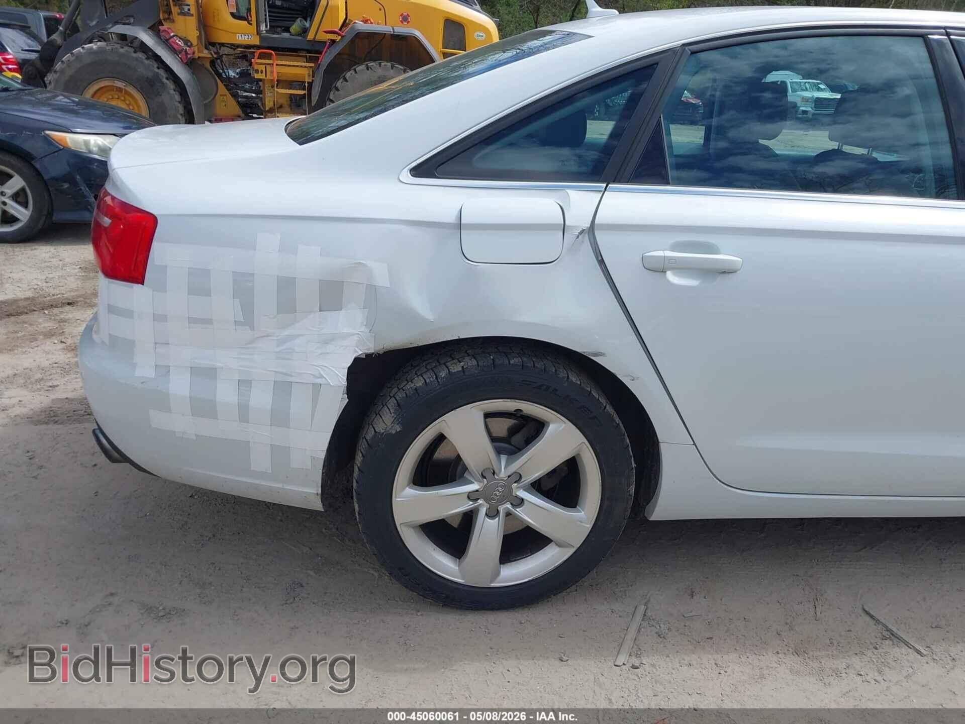 2012 AUDI A6 - VIN: WAUGGAFC8CN164828 - Фото 6