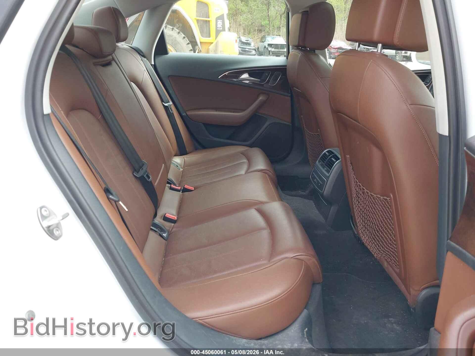 2012 AUDI A6 - VIN: WAUGGAFC8CN164828 - Фото 8