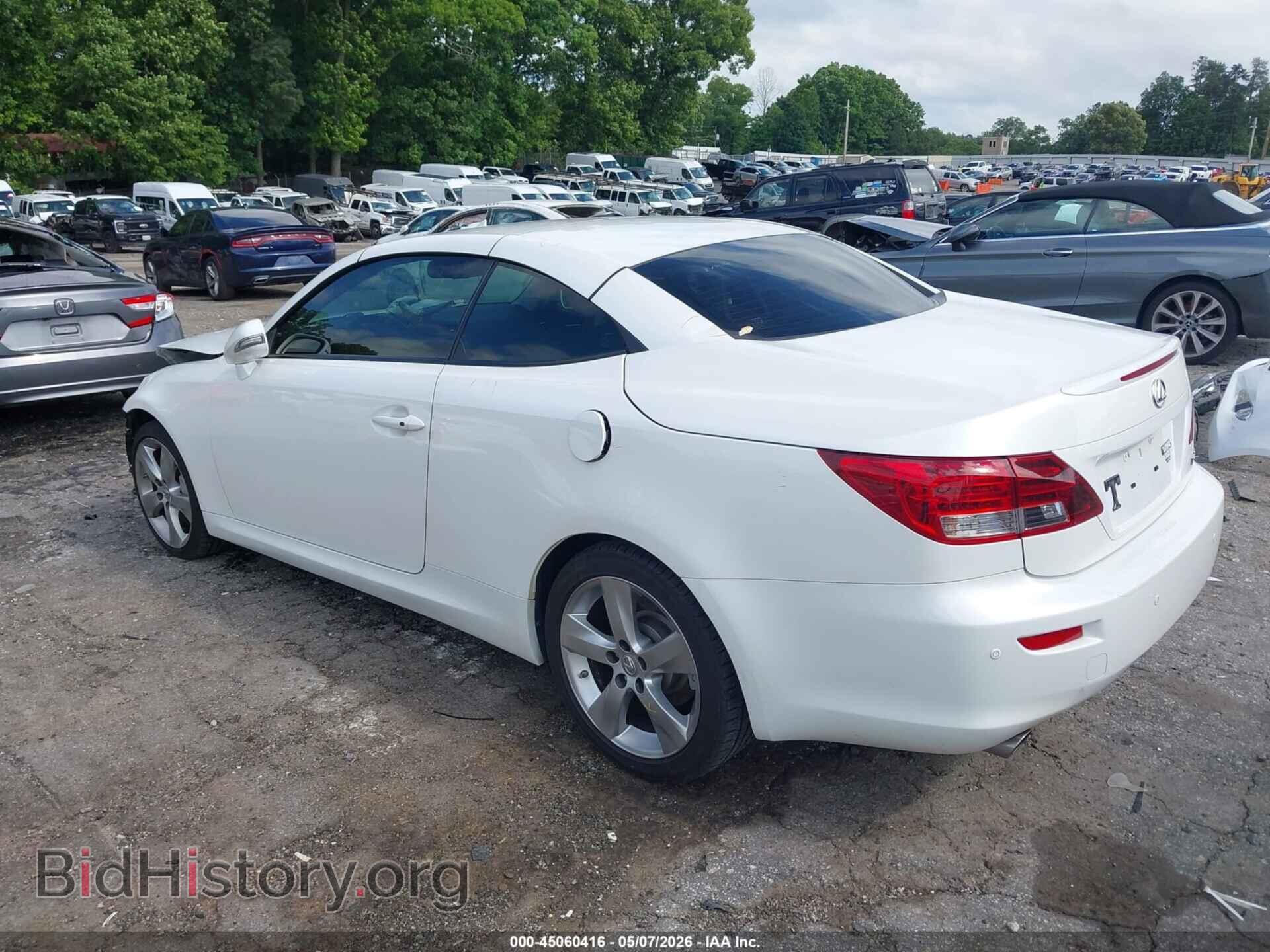 2011 LEXUS IS 350C - VIN: JTHFE2C29B2505139 - Photo 3