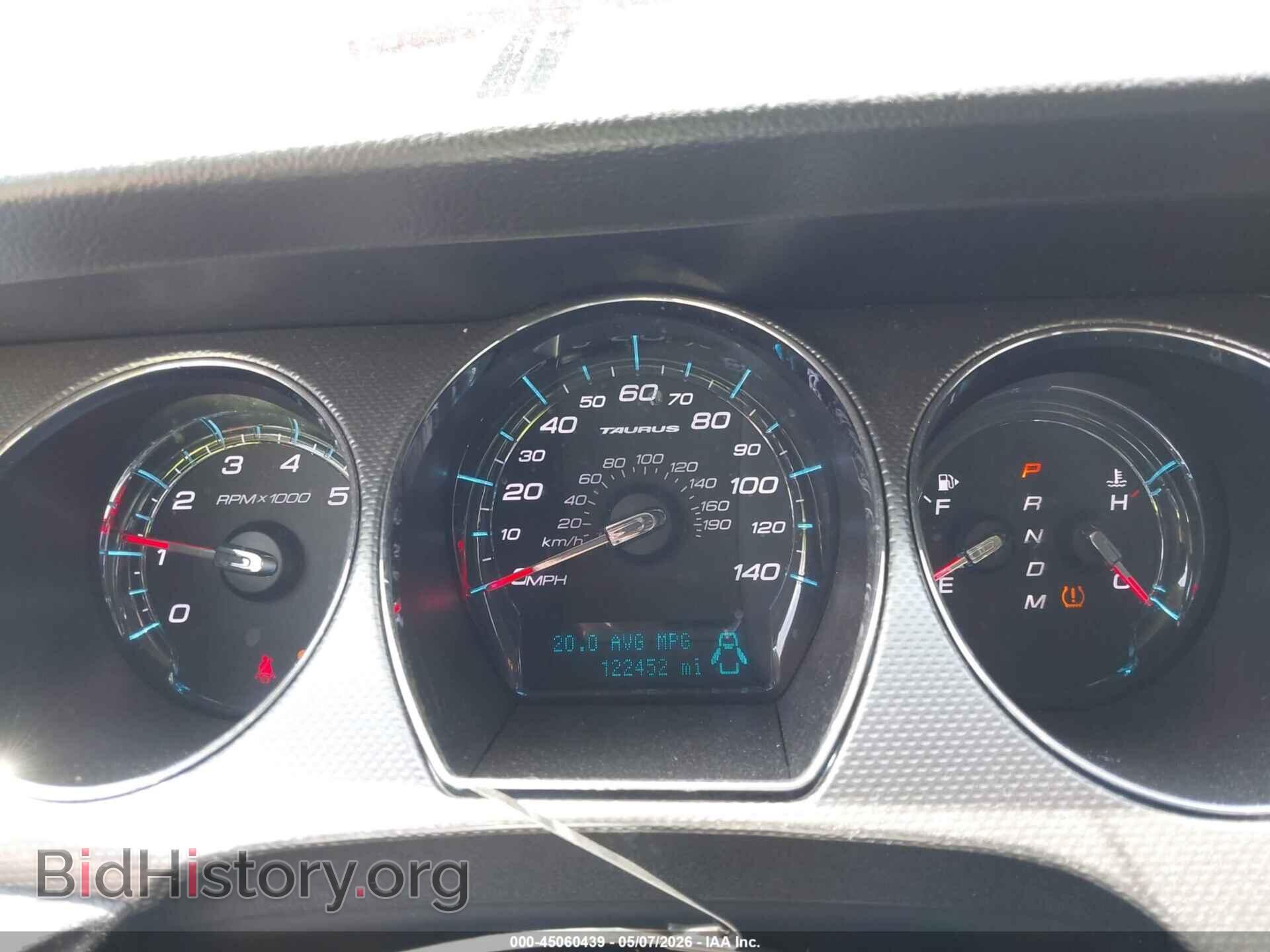 2012 FORD TAURUS - VIN: 1FAHP2EW7CG104218 - Фото 7