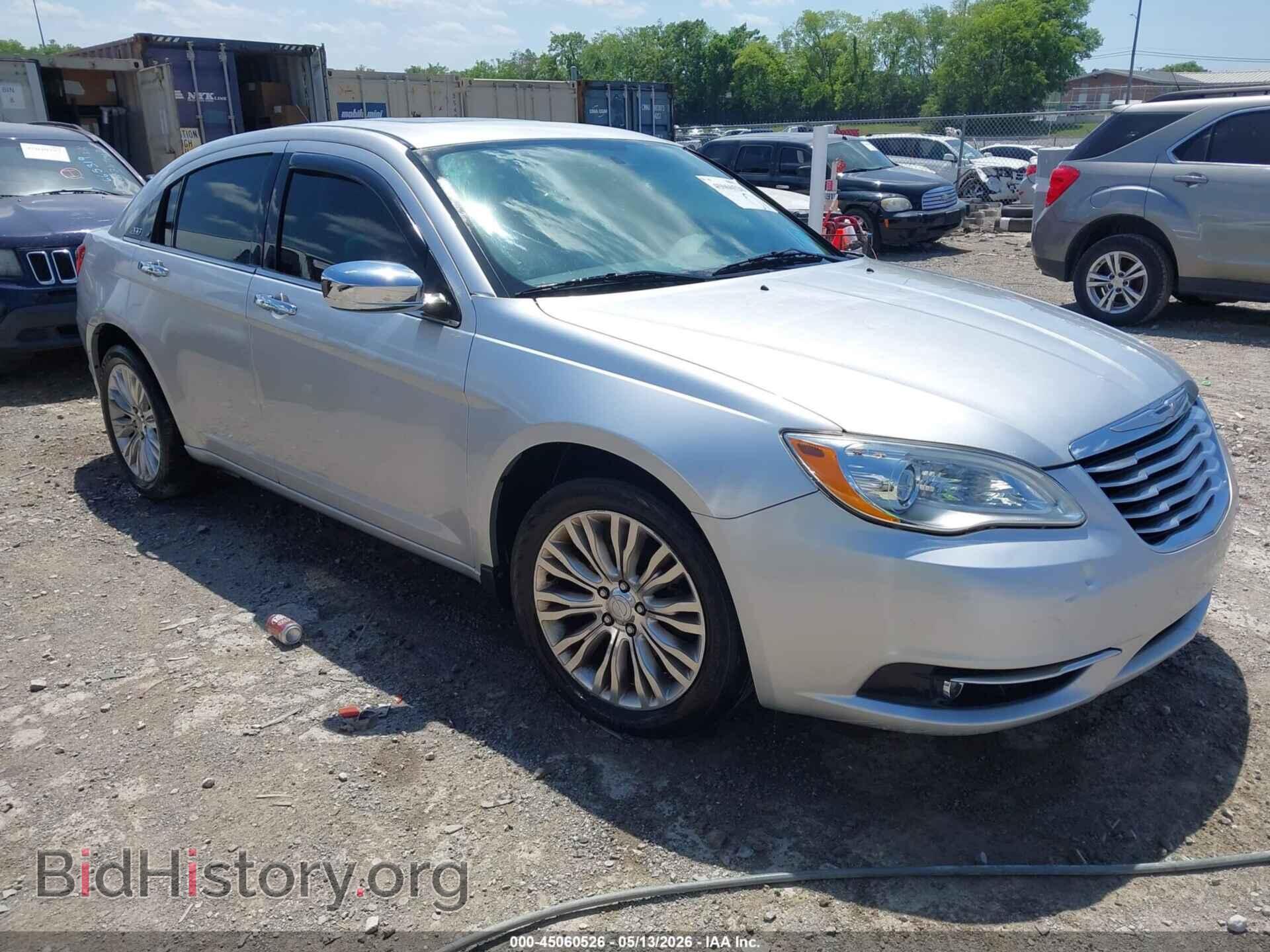 Фотография 1C3CCBCB0CN121670 - CHRYSLER 200 2012