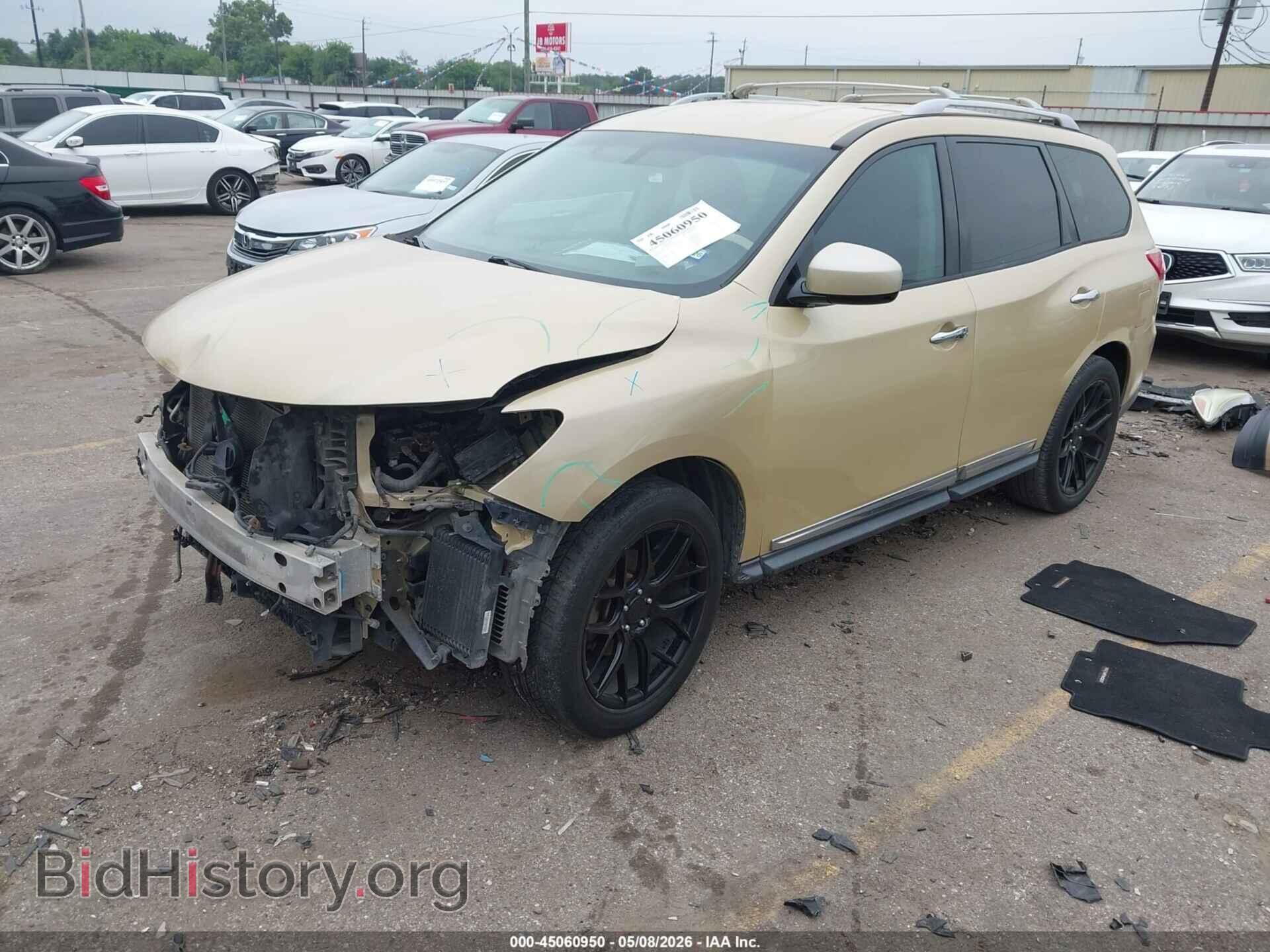 2013 NISSAN PATHFINDER - VIN: 5N1AR2MN2DC614737 - Фото 2