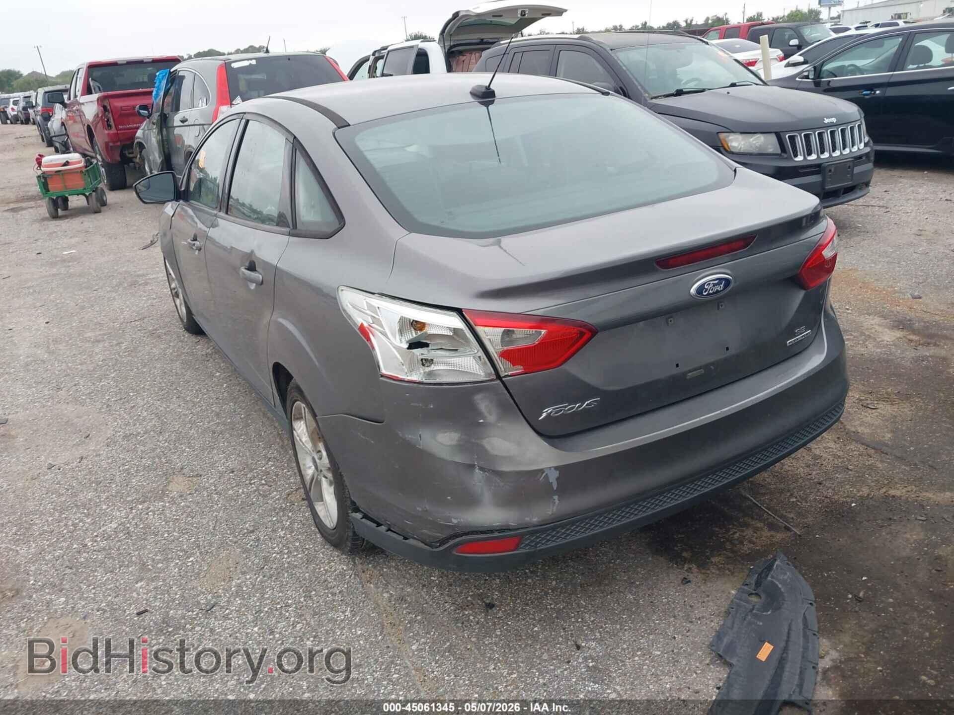 2014 FORD FOCUS - VIN: 1FADP3F26EL322841 - Фото 3