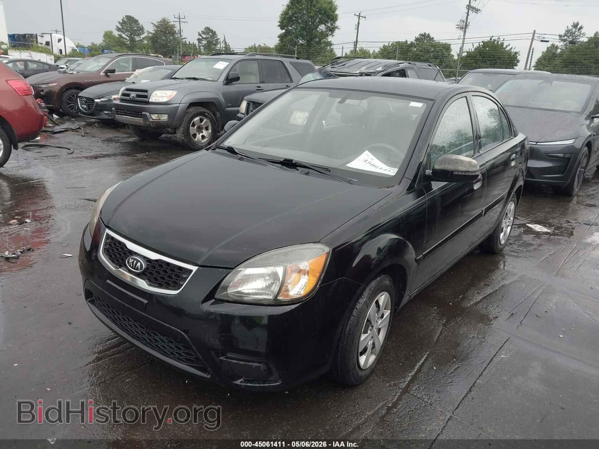 2011 KIA RIO - VIN: KNADH4A33B6960260 - Фото 2
