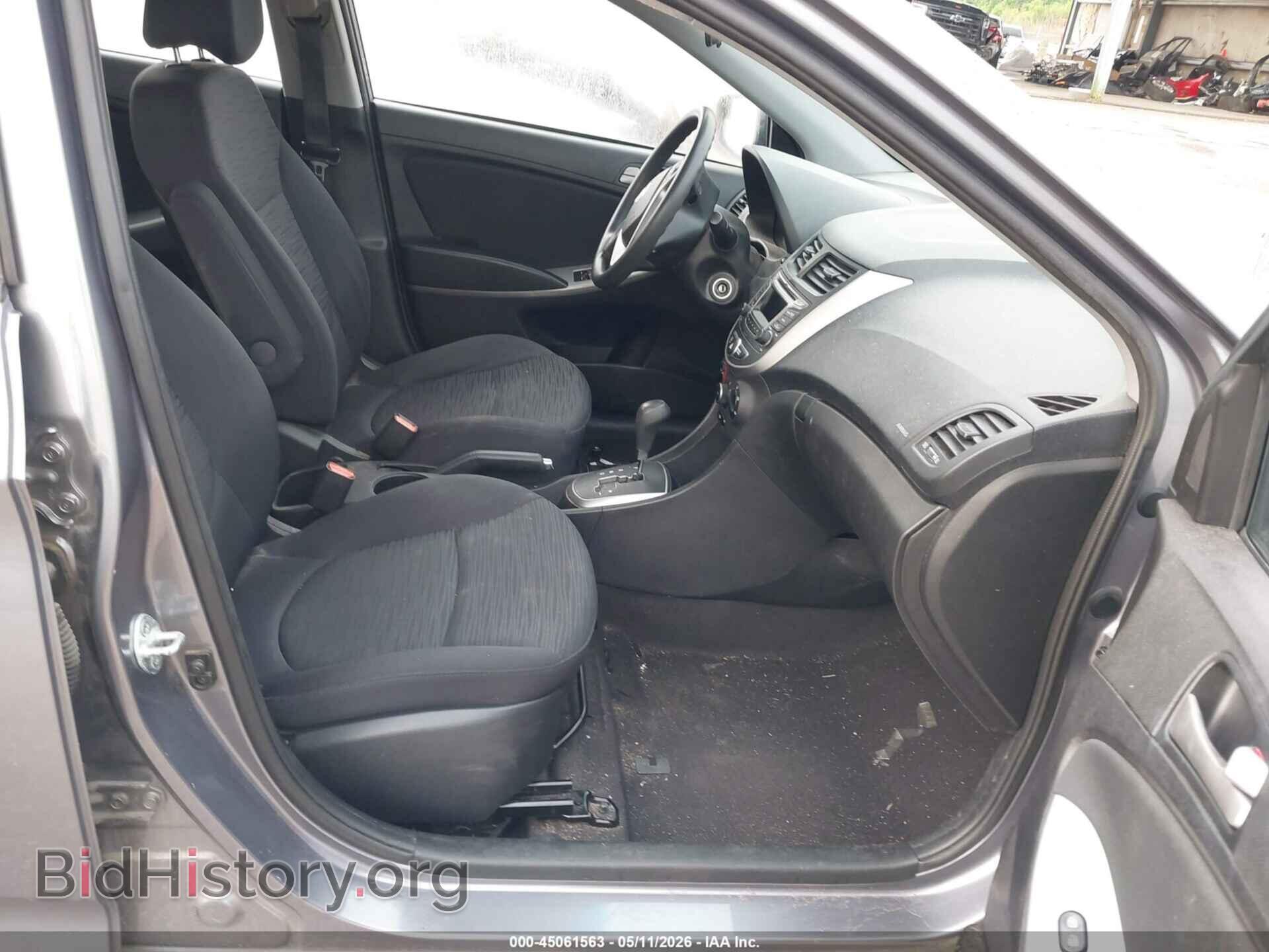 2016 HYUNDAI ACCENT - VIN: KMHCT5AEXGU255233 - Фото 5
