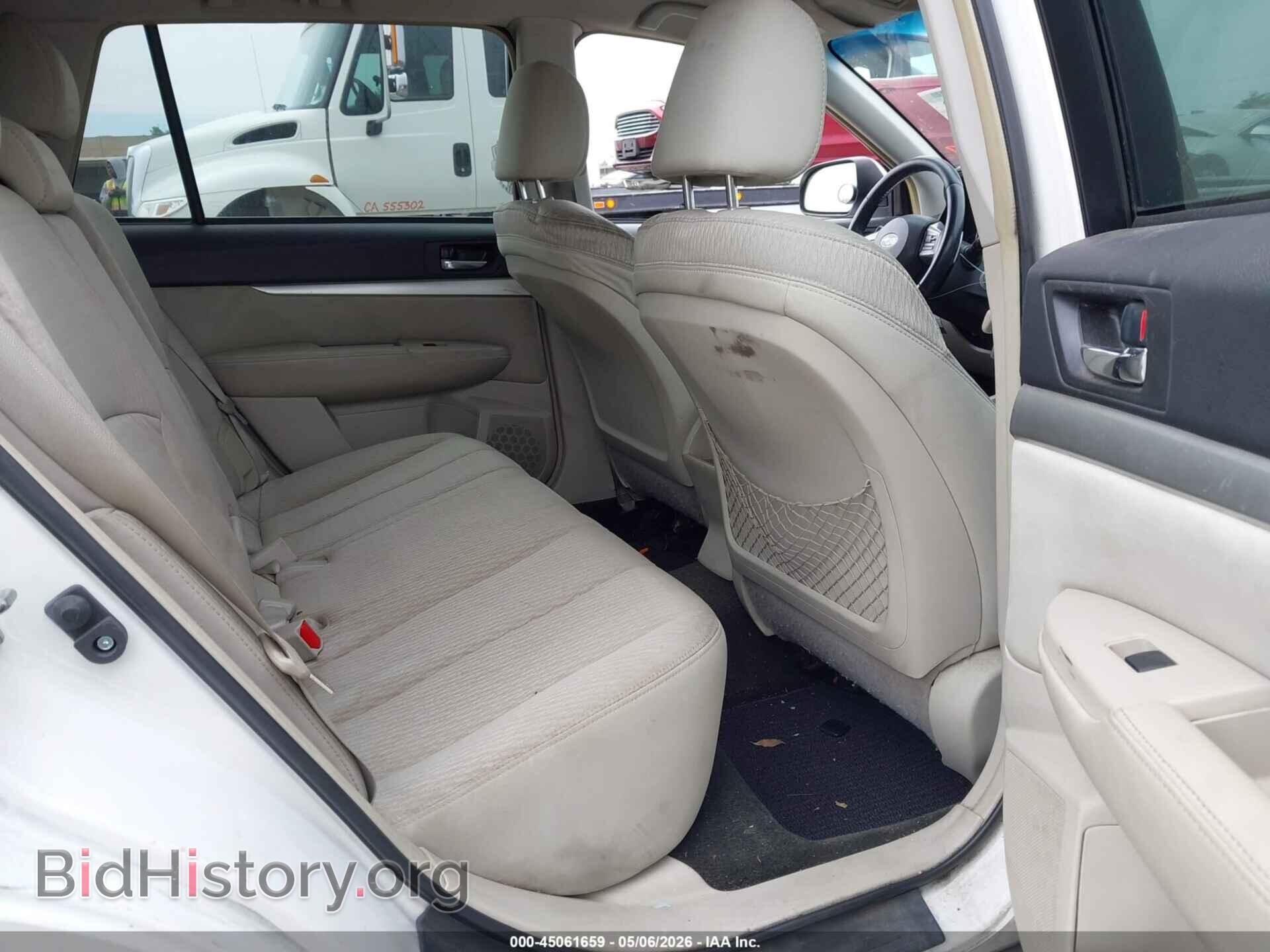 2012 SUBARU OUTBACK - VIN: 4S4BRBCC4C3268807 - Фото 8