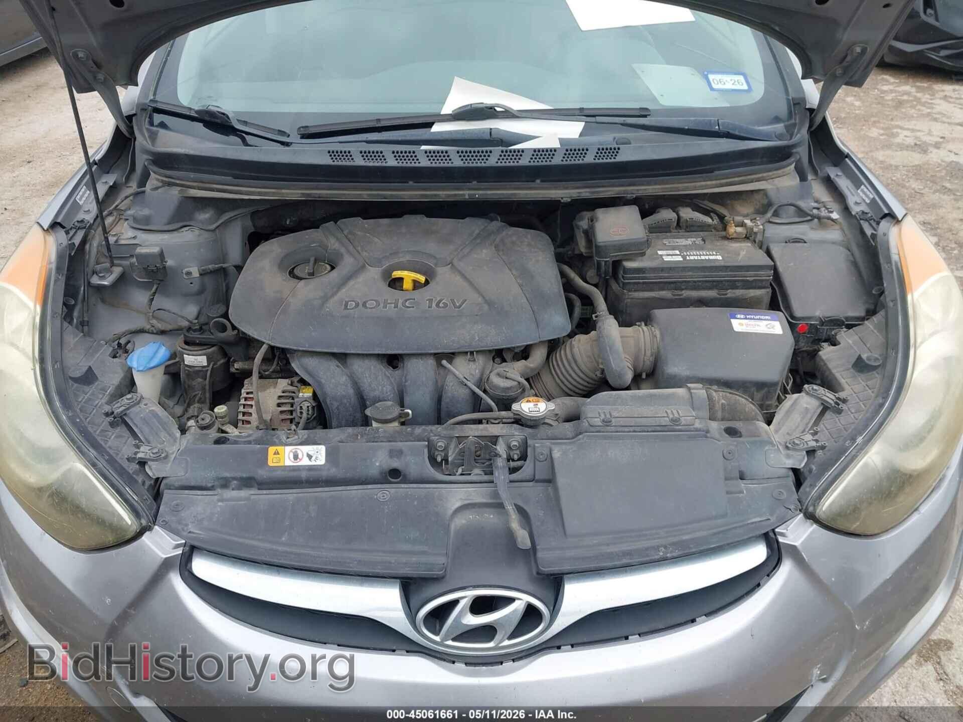 2013 HYUNDAI ELANTRA - VIN: KMHDH4AE6DU968657 - Фото 10