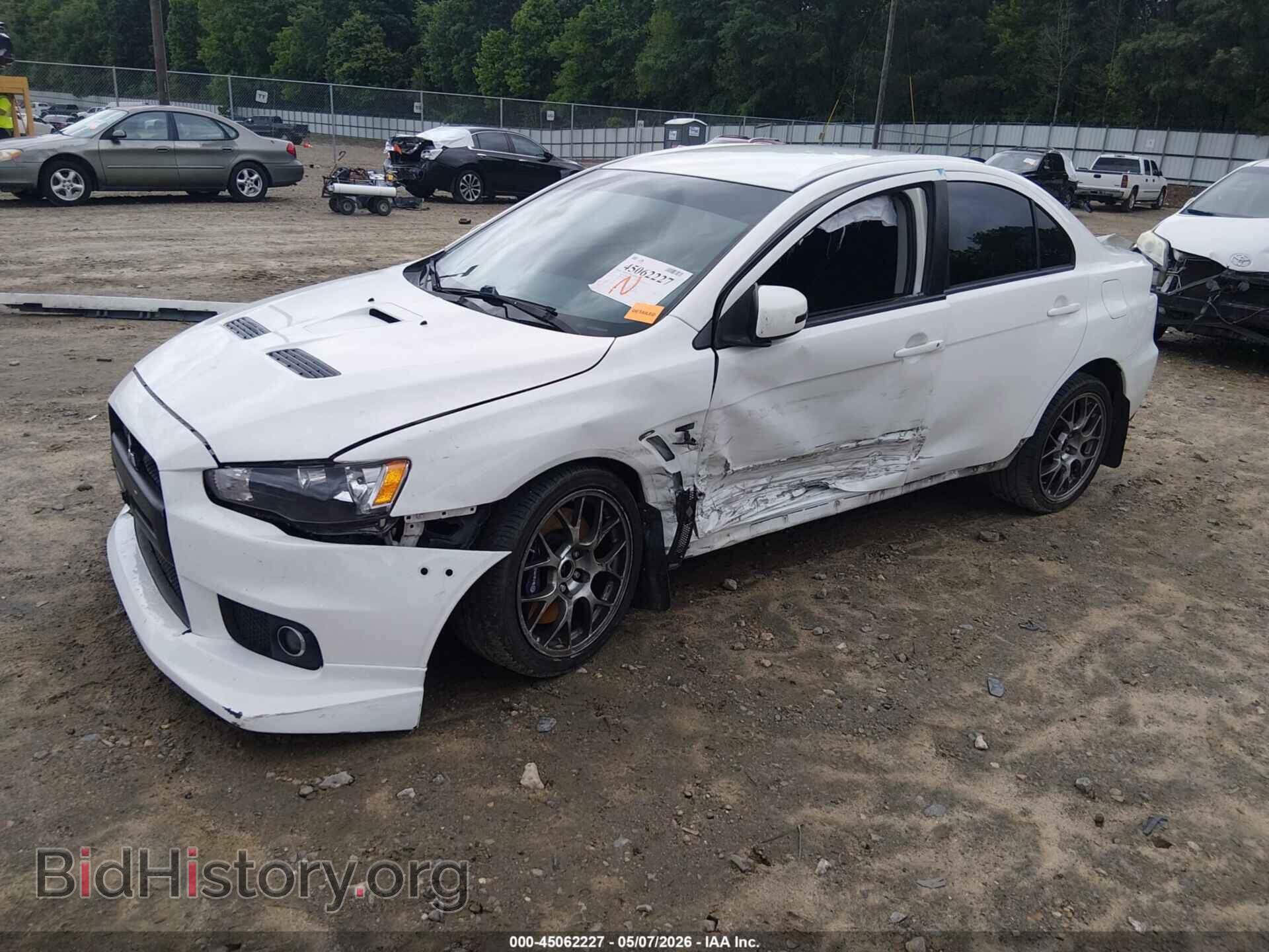 2015 MITSUBISHI LANCER EVOLUTION - VIN: JA32W8FV1FU020766 - Photo 2