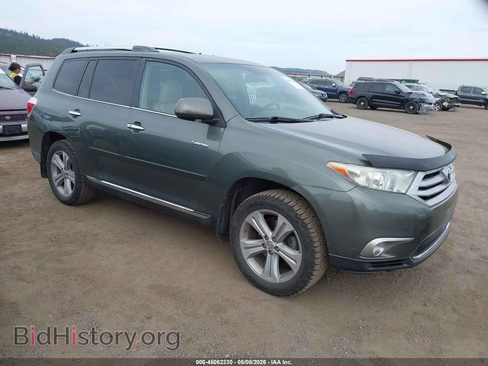 Фотография 5TDDK3EH8DS207539 - TOYOTA HIGHLANDER 2013