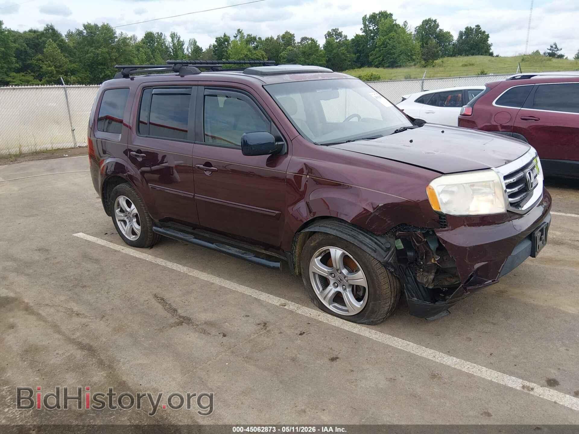 Photo 5FNYF4H55DB035312 - HONDA PILOT 2013