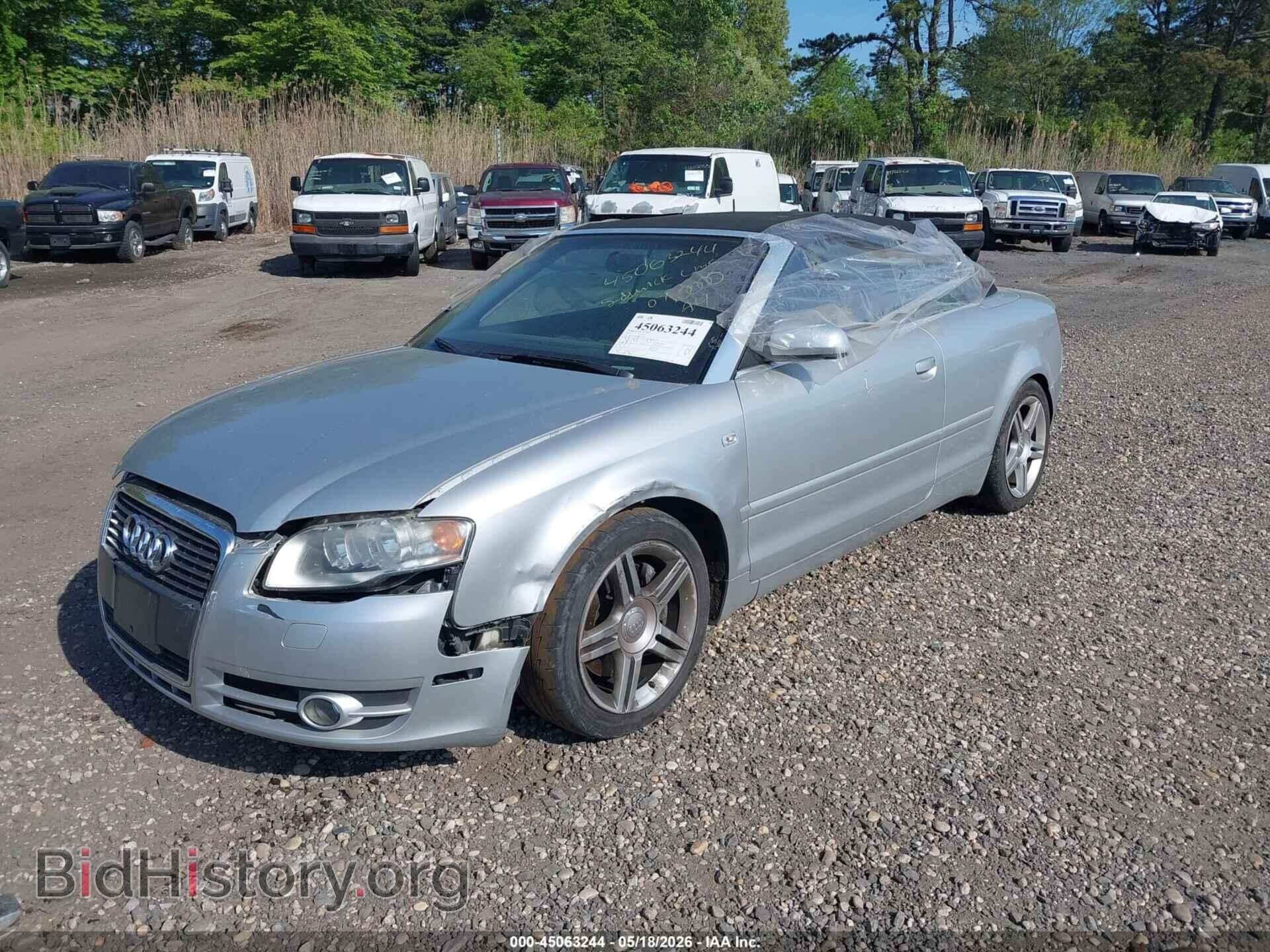 2007 AUDI A4 - VIN: WAUAF48H07K022452 - Фото 2