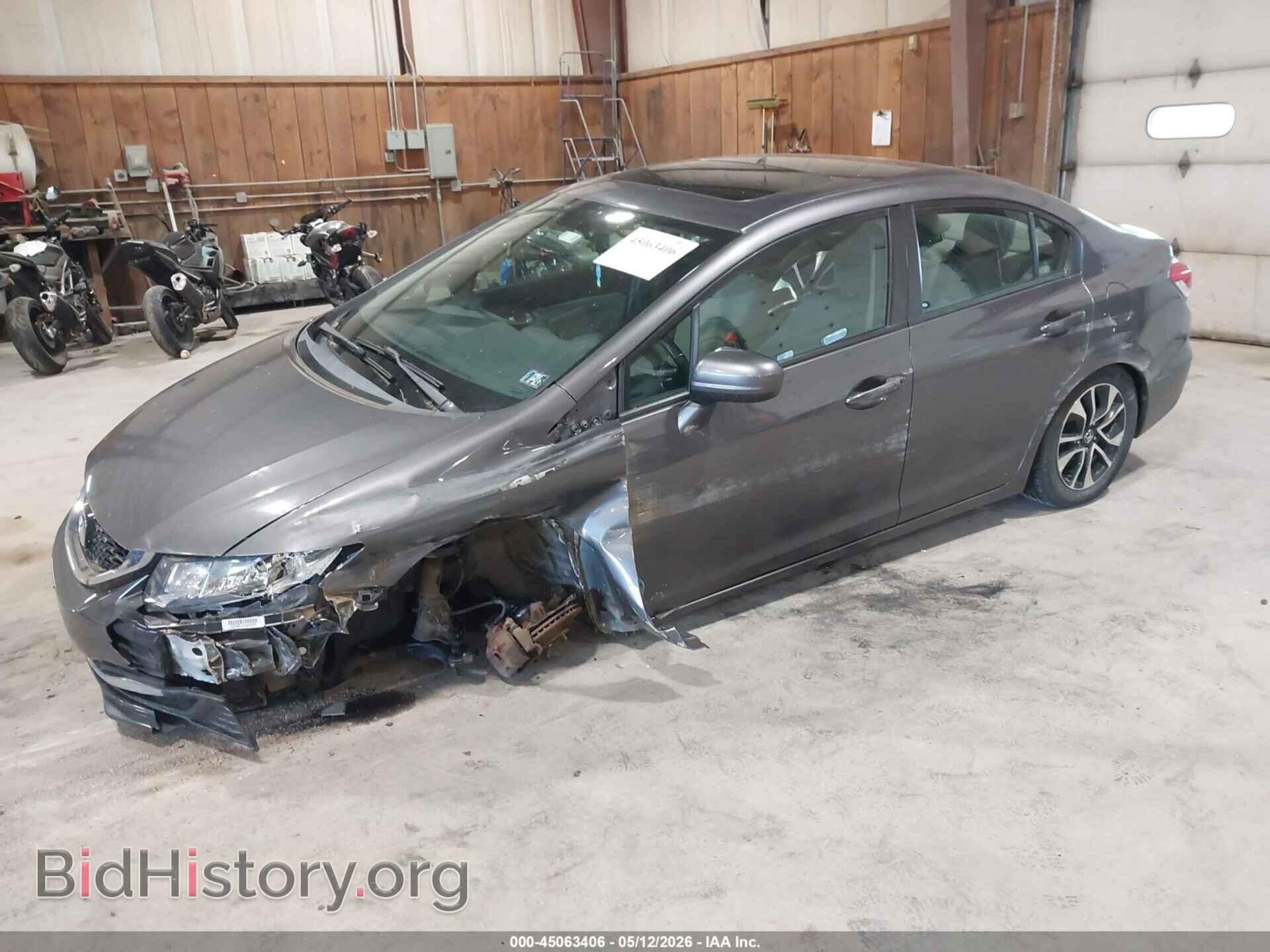 2015 HONDA CIVIC - VIN: 19XFB2F86FE055775 - Фото 2