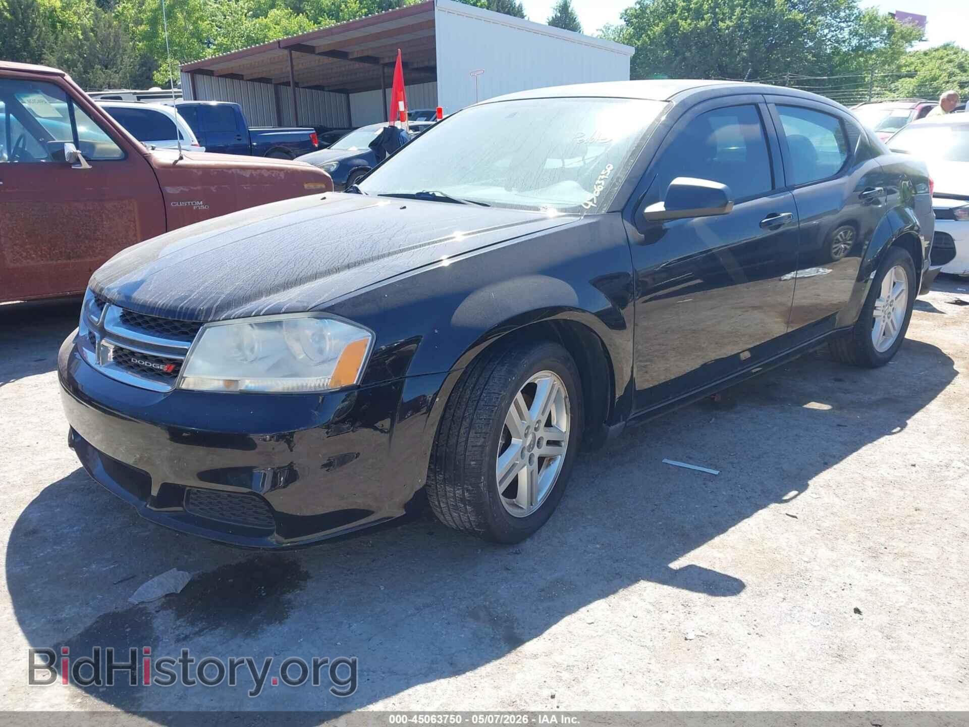 2014 DODGE AVENGER - VIN: 1C3CDZAG4EN219060 - Фото 2