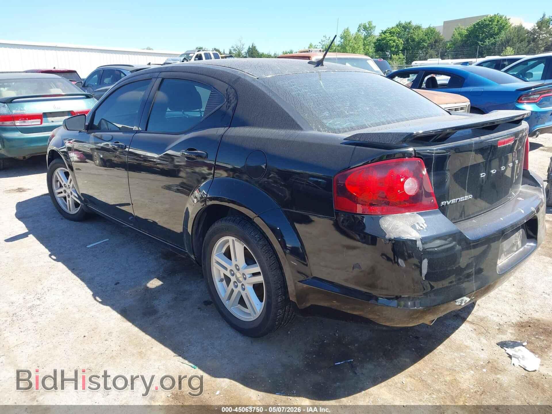2014 DODGE AVENGER - VIN: 1C3CDZAG4EN219060 - Фото 3
