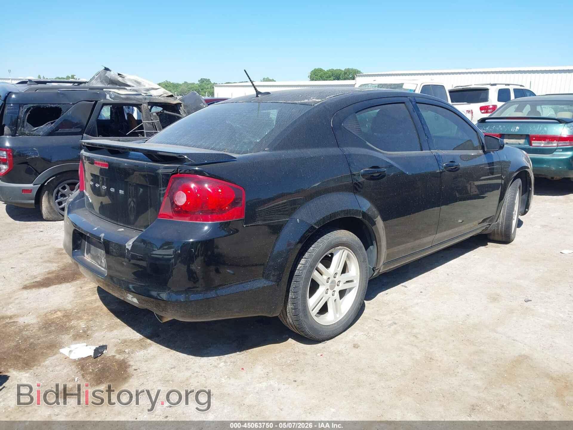 2014 DODGE AVENGER - VIN: 1C3CDZAG4EN219060 - Фото 4