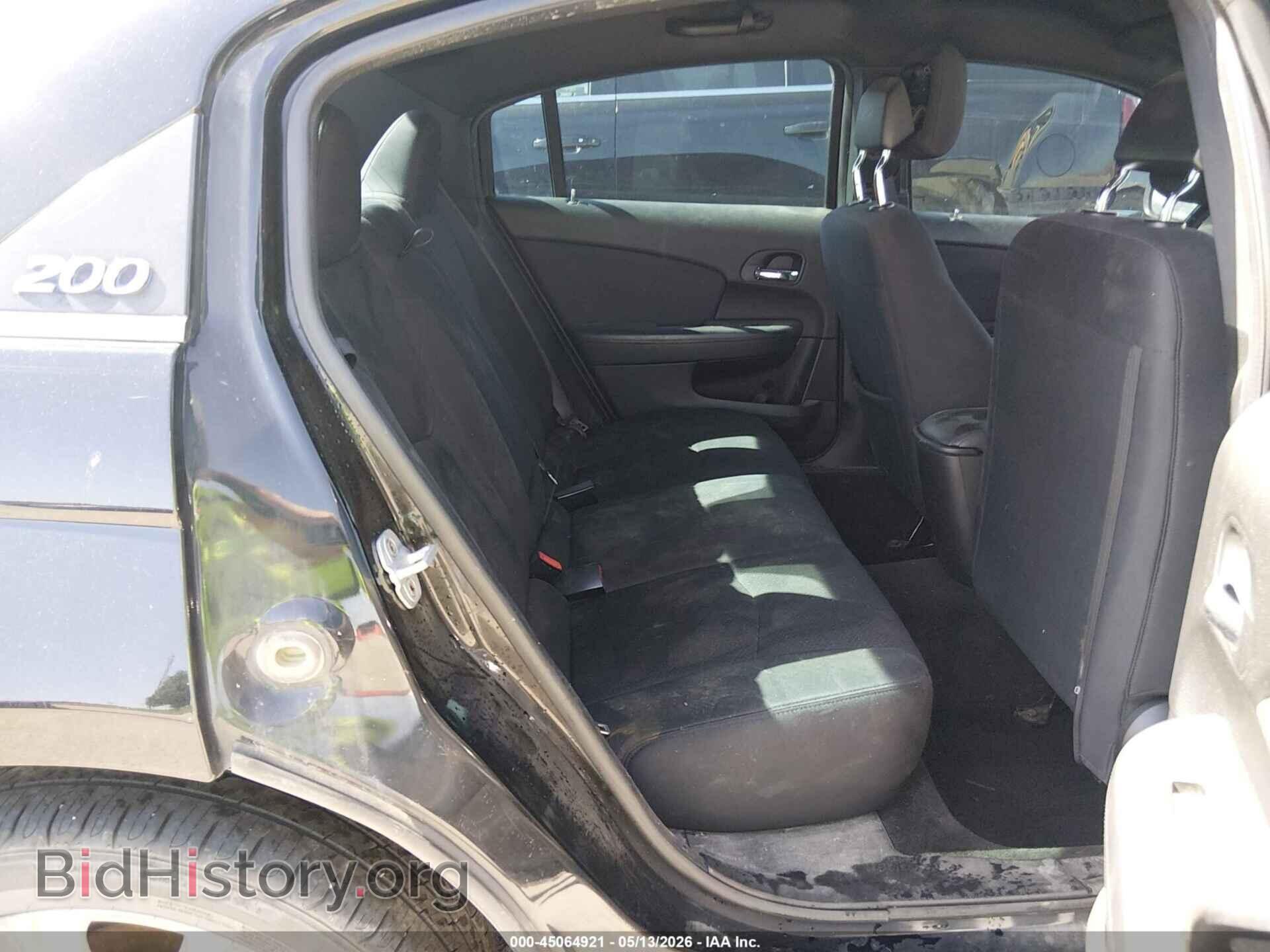 2012 CHRYSLER 200 - VIN: 1C3CCBBB8CN299800 - Фото 8