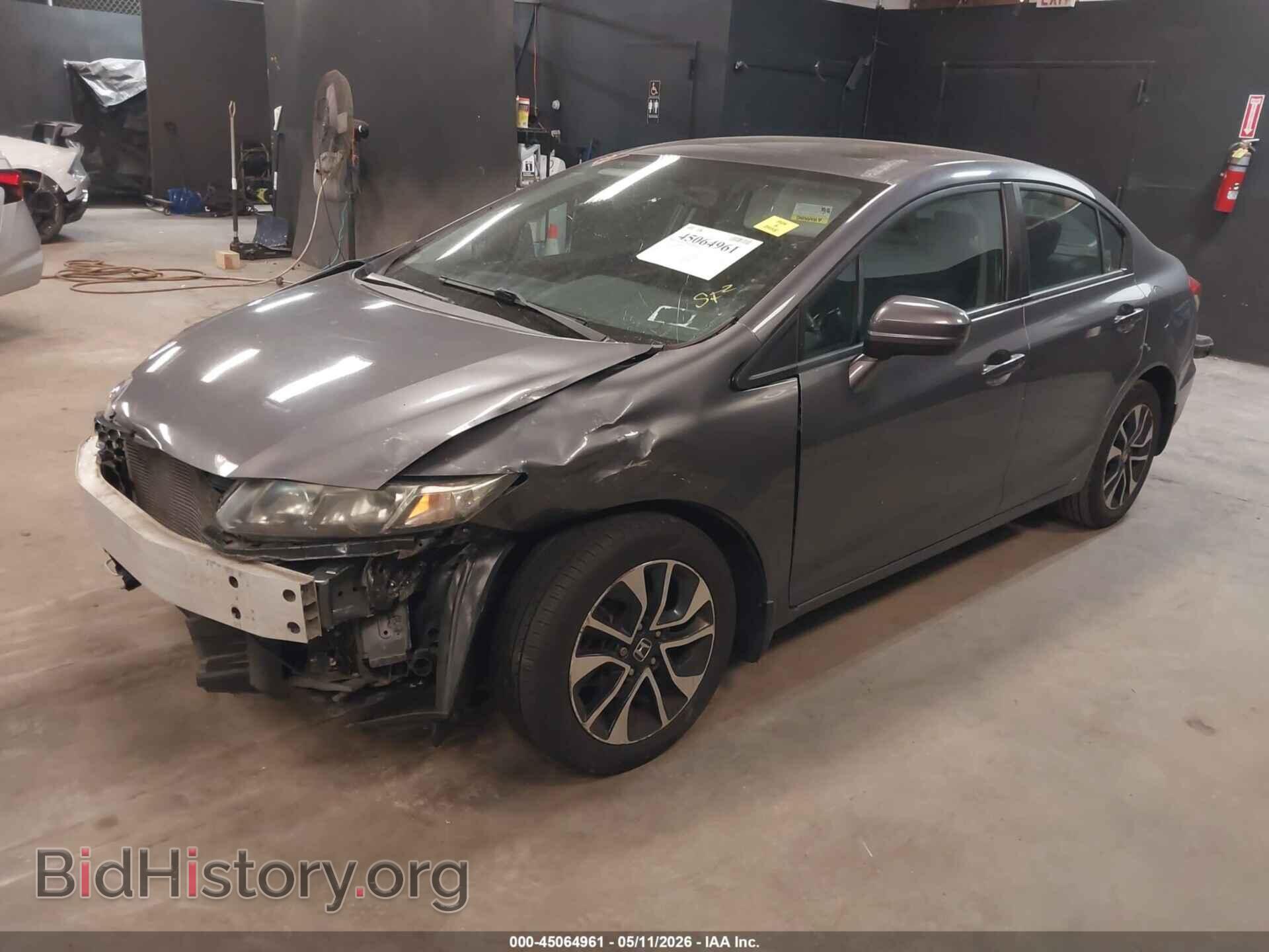 2014 HONDA CIVIC - VIN: 19XFB2F82EE217111 - Фото 2