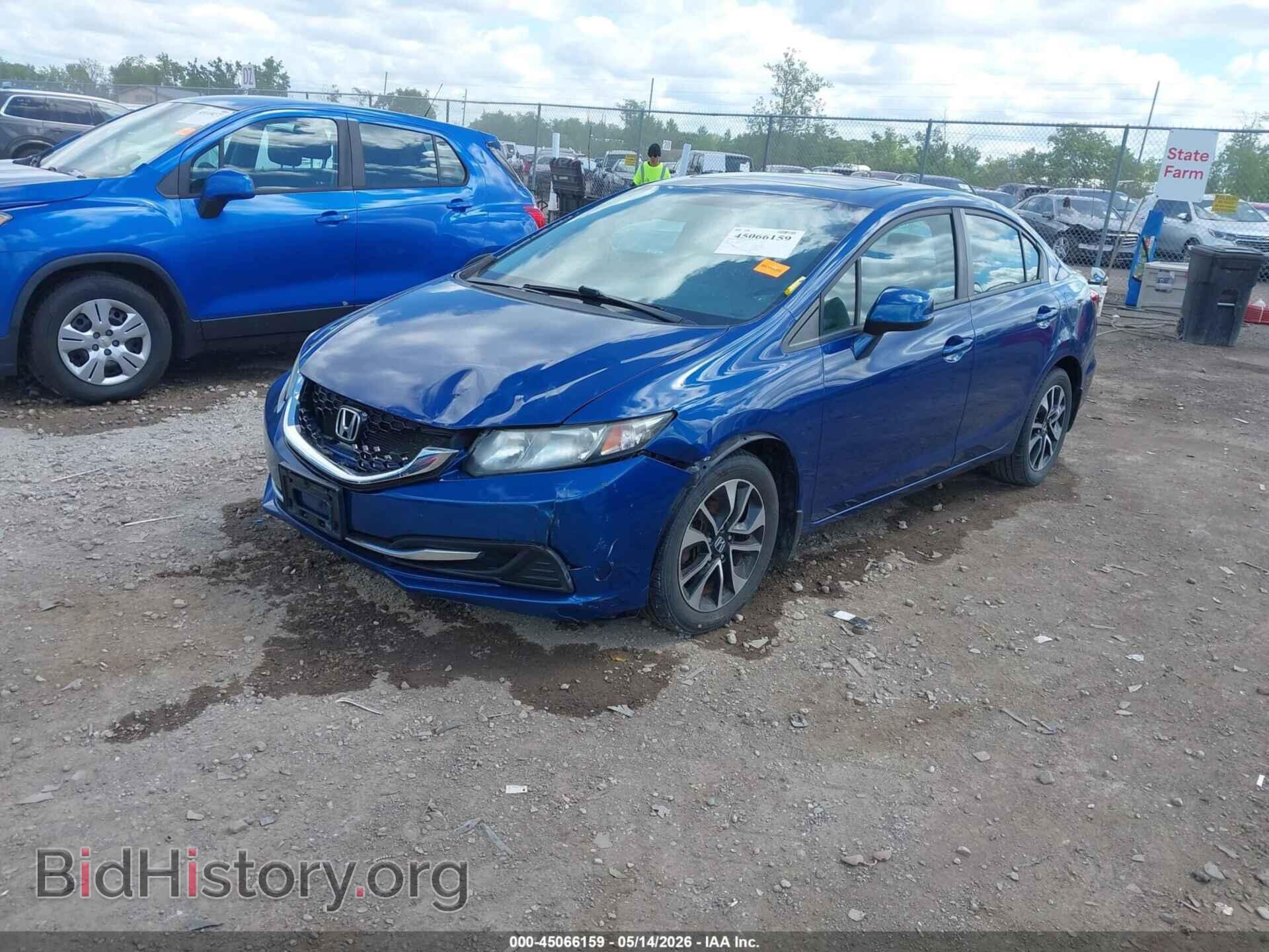 2013 HONDA CIVIC - VIN: 19XFB2F80DE073041 - Фото 2