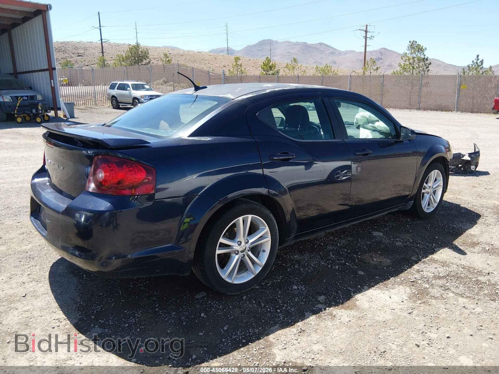 2012 DODGE AVENGER - VIN: 1C3CDZAG5CN287378 - Фото 4