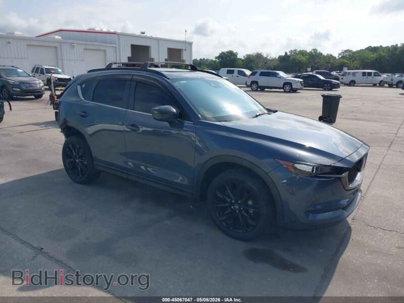 2021 Mazda CX-5 Carbon Edition (VIN JM3KFACM5M0350958) — photo 1 of 17, IAAI, damage: rear