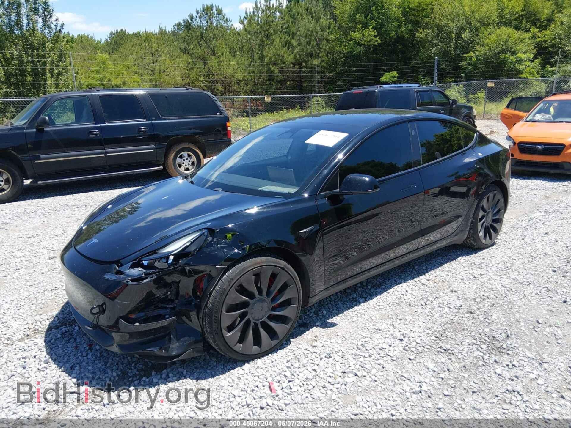 2021 TESLA MODEL 3 - VIN: 5YJ3E1EC9MF073981 - Фото 2