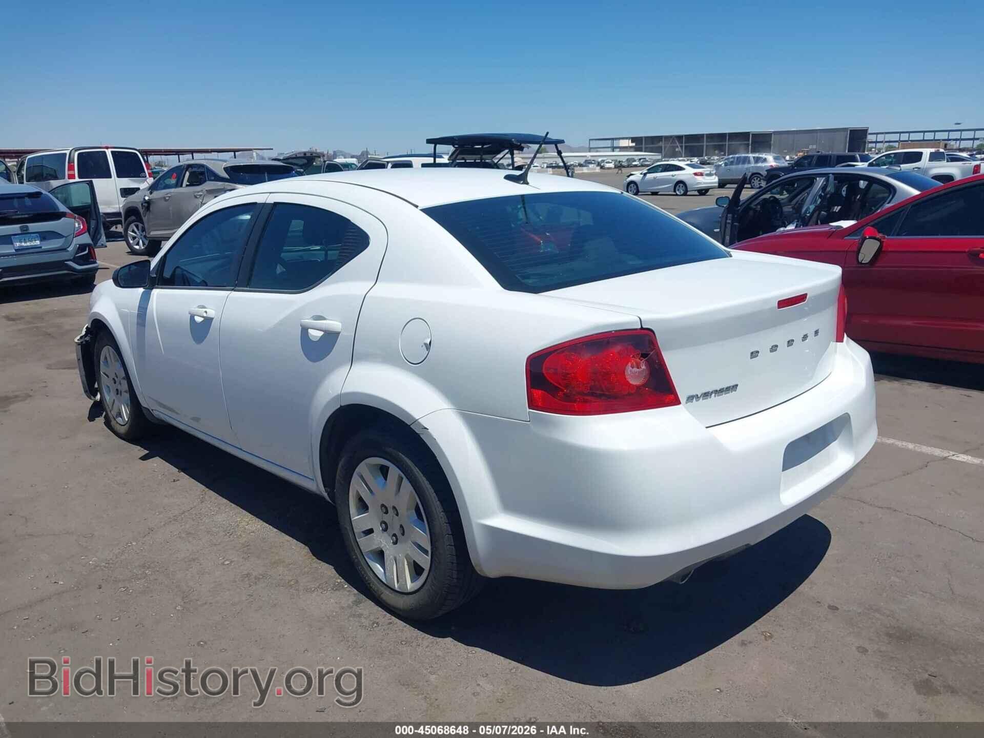 2013 DODGE AVENGER - VIN: 1C3CDZAG5DN760374 - Фото 3