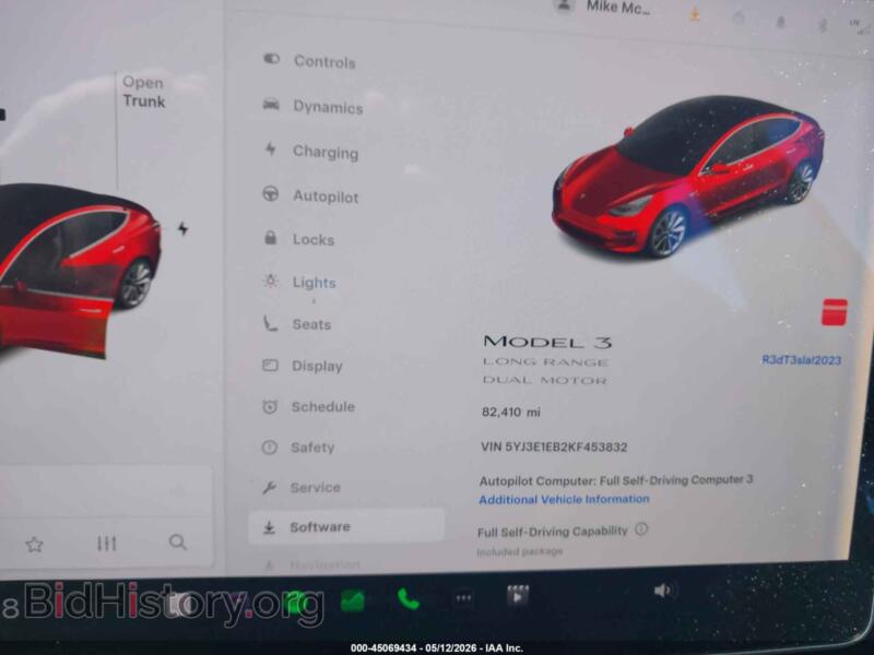2019 Tesla MODEL 3 (VIN 5YJ3E1EB2KF453832) — photo 7 of 19