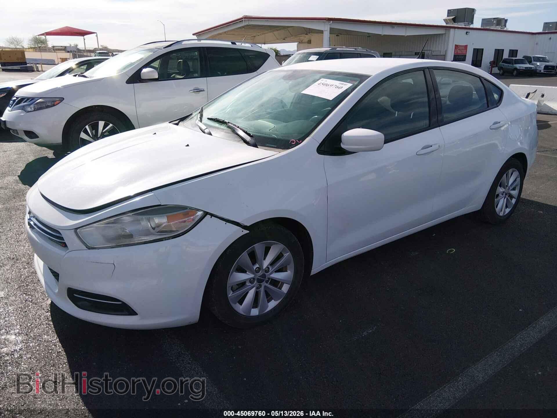 2014 DODGE DART - VIN: 1C3CDFDH1ED913245 - Фото 2